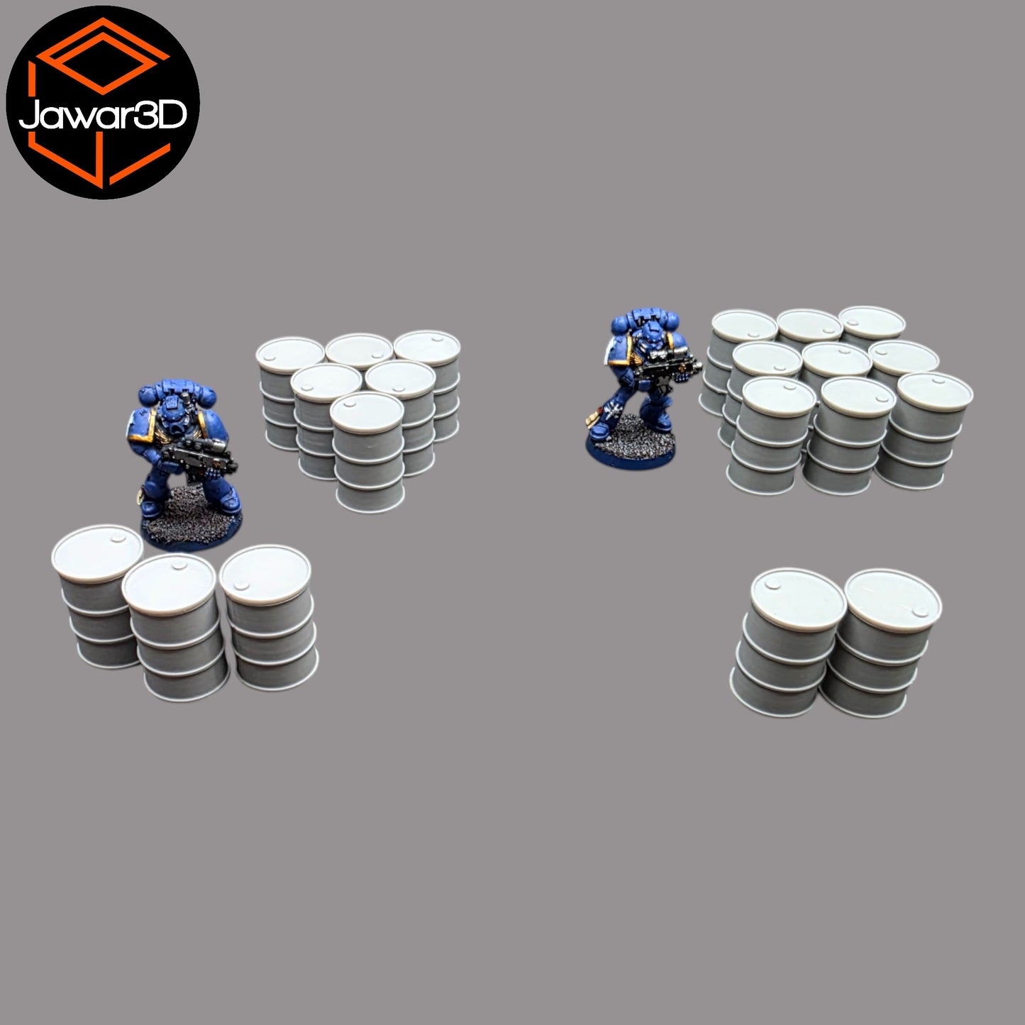 Wargaming 28mm scatter terrain scenery showing 3D-printed item that is compatible with games such as Warhammer 40K, Star Wars Legions, D+D, Dungeons and Dragons, Sci-Fi, Fantasy and other miniature tabletop games. Brand Jawar3d found at www.jawar3d.co.uk.