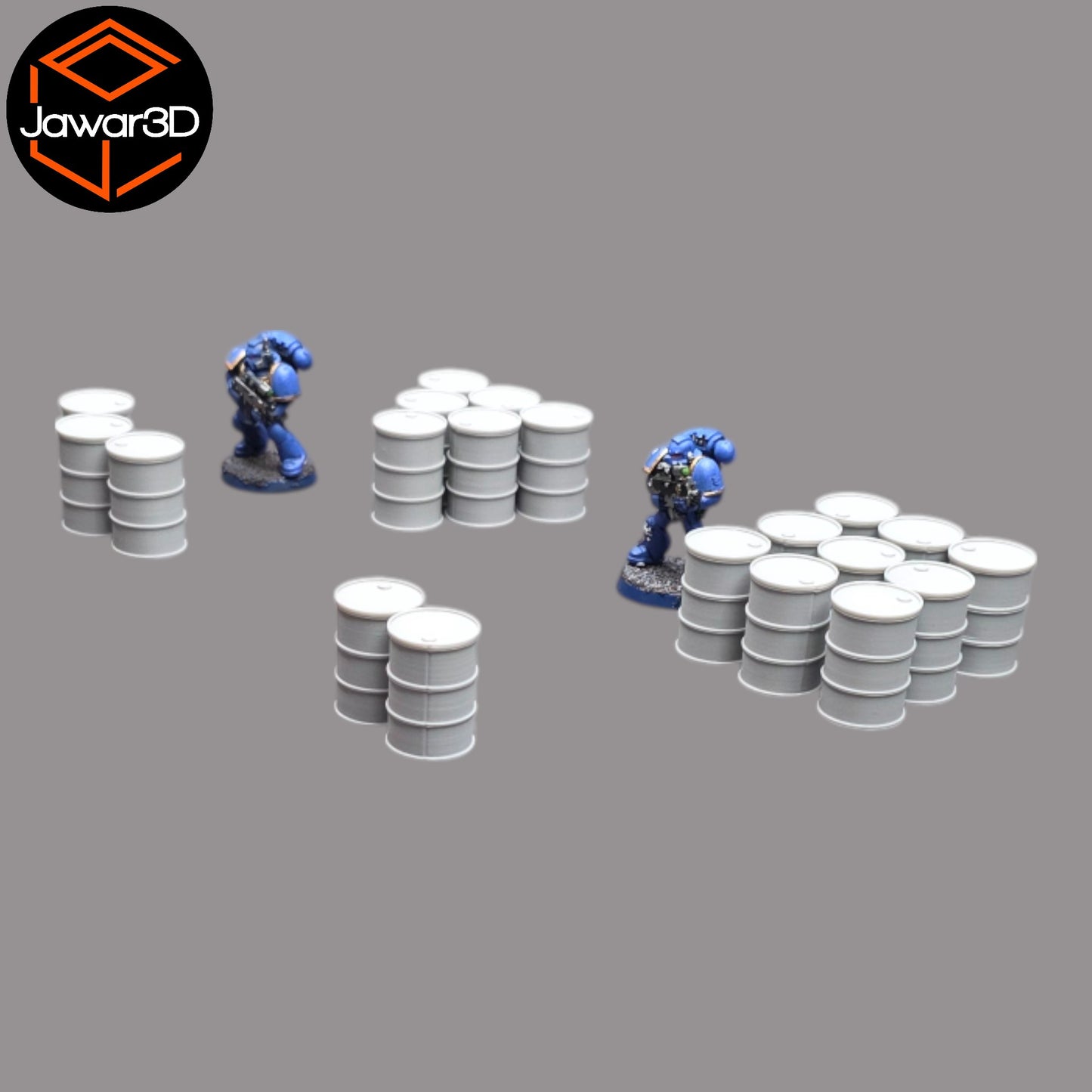 Wargaming 28mm scatter terrain scenery showing 3D-printed item that is compatible with games such as Warhammer 40K, Star Wars Legions, D+D, Dungeons and Dragons, Sci-Fi, Fantasy and other miniature tabletop games. Brand Jawar3d found at www.jawar3d.co.uk.