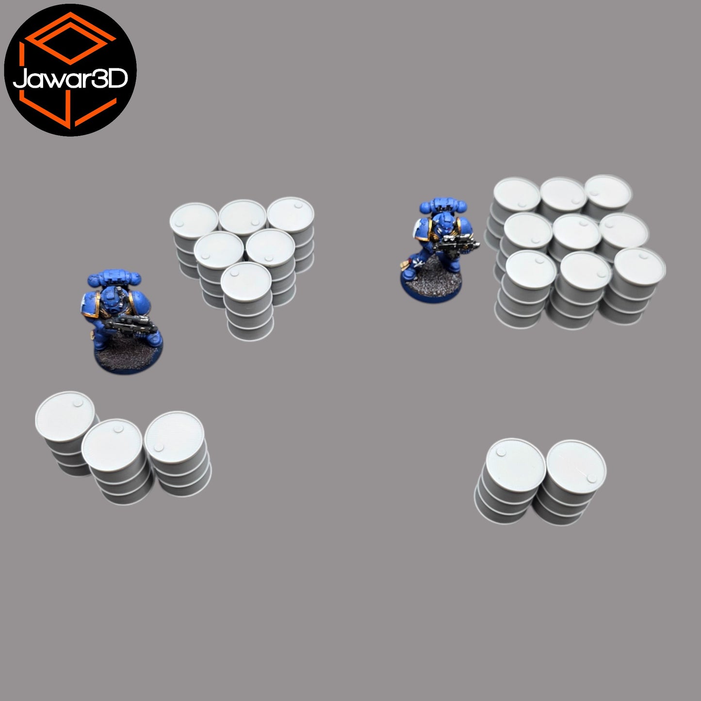 Wargaming 28mm scatter terrain scenery showing 3D-printed item that is compatible with games such as Warhammer 40K, Star Wars Legions, D+D, Dungeons and Dragons, Sci-Fi, Fantasy and other miniature tabletop games. Brand Jawar3d found at www.jawar3d.co.uk.