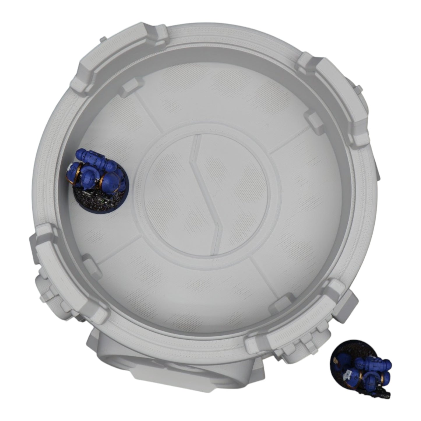 Wargaming 28mm scatter terrain scenery showing 3D-printed item that is compatible with games such as Warhammer 40K, Star Wars Legions, D+D, Dungeons and Dragons, Sci-Fi, Fantasy and other miniature tabletop games. Brand Jawar3d found at www.jawar3d.co.uk.
