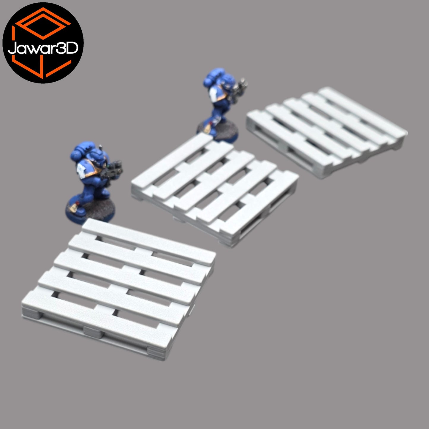 Wargaming 28mm scatter terrain scenery showing 3D-printed item that is compatible with games such as Warhammer 40K, Star Wars Legions, D+D, Dungeons and Dragons, Sci-Fi, Fantasy and other miniature tabletop games. Brand Jawar3d found at www.jawar3d.co.uk.