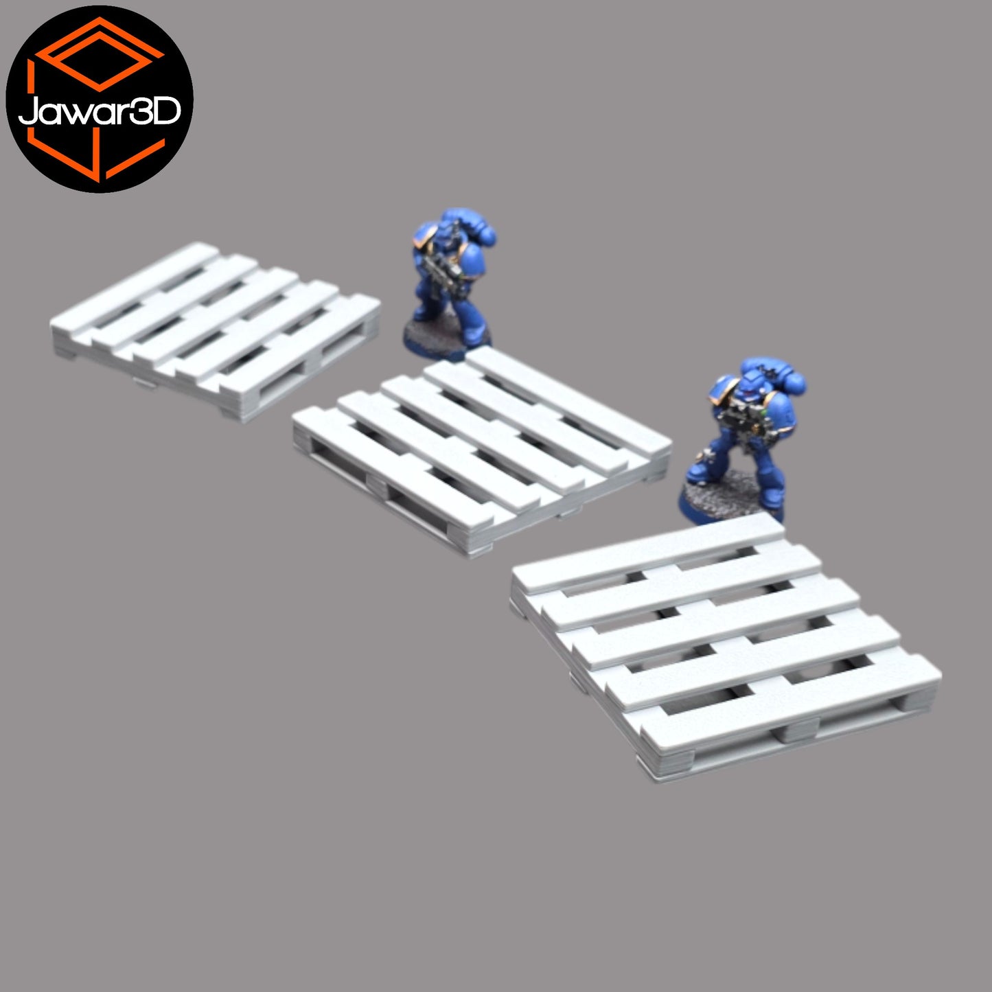 Wargaming 28mm scatter terrain scenery showing 3D-printed item that is compatible with games such as Warhammer 40K, Star Wars Legions, D+D, Dungeons and Dragons, Sci-Fi, Fantasy and other miniature tabletop games. Brand Jawar3d found at www.jawar3d.co.uk.