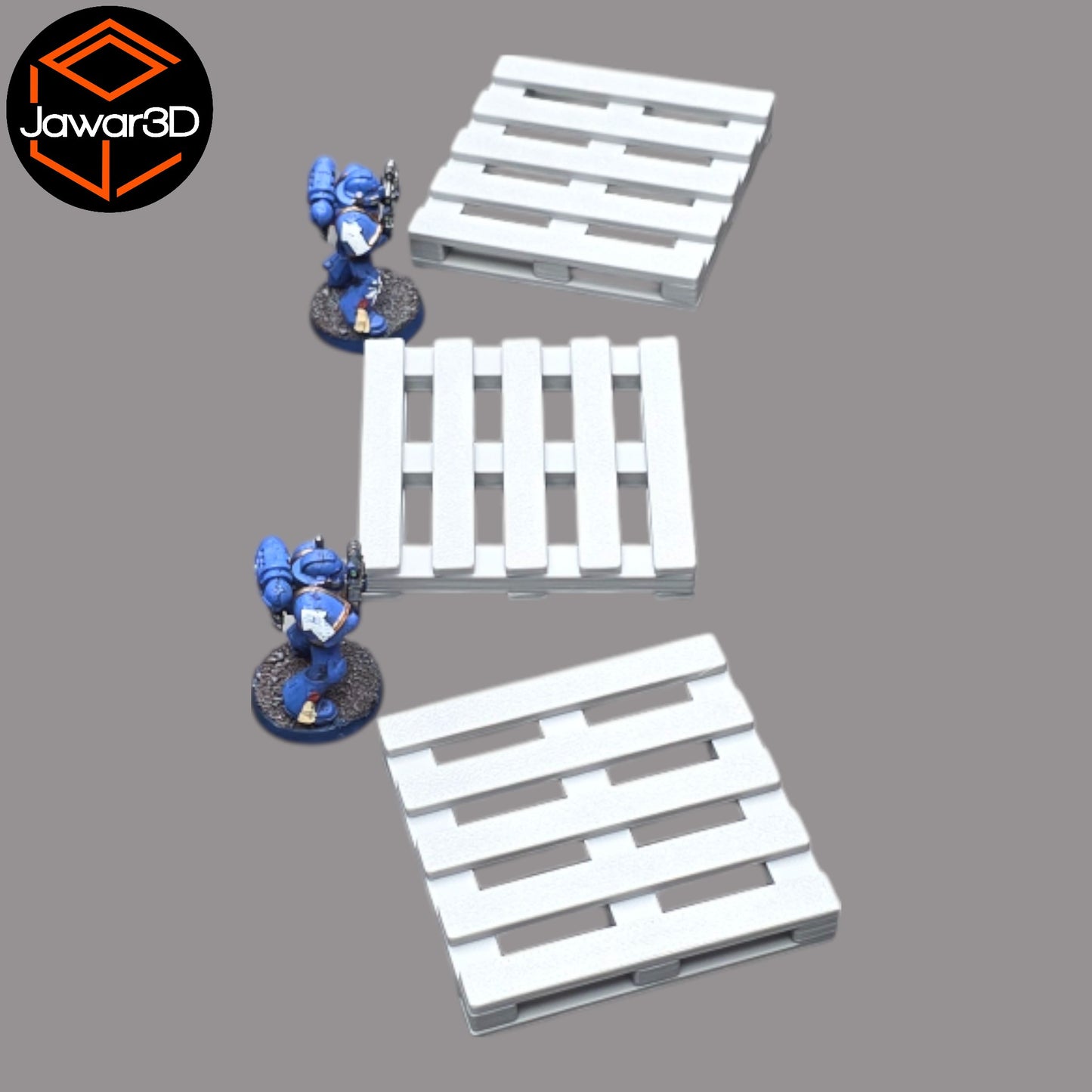 Wargaming 28mm scatter terrain scenery showing 3D-printed item that is compatible with games such as Warhammer 40K, Star Wars Legions, D+D, Dungeons and Dragons, Sci-Fi, Fantasy and other miniature tabletop games. Brand Jawar3d found at www.jawar3d.co.uk.