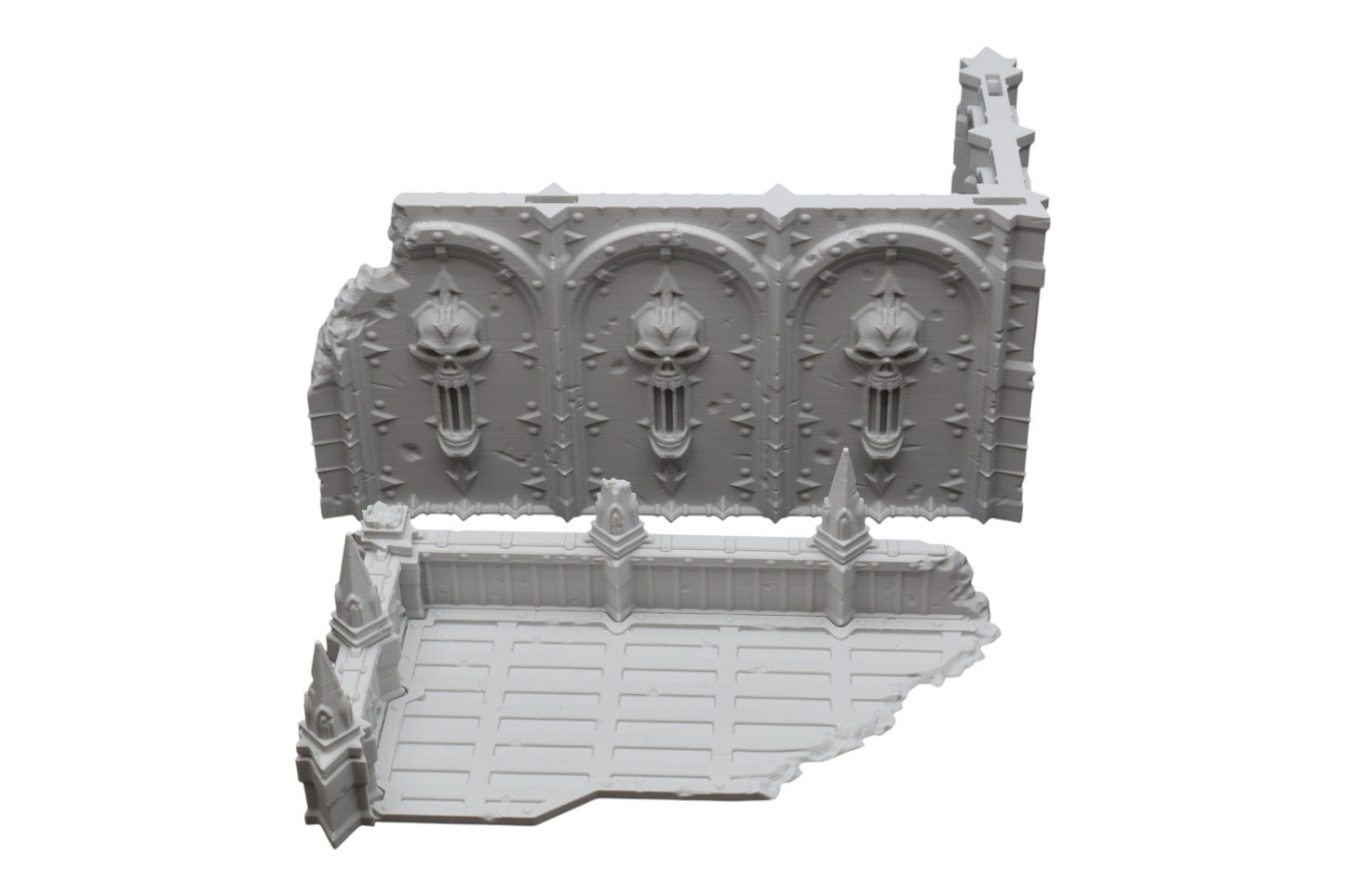 Wargaming 28mm scatter terrain scenery showing 3D-printed item that is compatible with games such as Warhammer 40K, Star Wars Legions, D+D, Dungeons and Dragons, Sci-Fi, Fantasy and other miniature tabletop games. Brand Jawar3d found at www.jawar3d.co.uk.