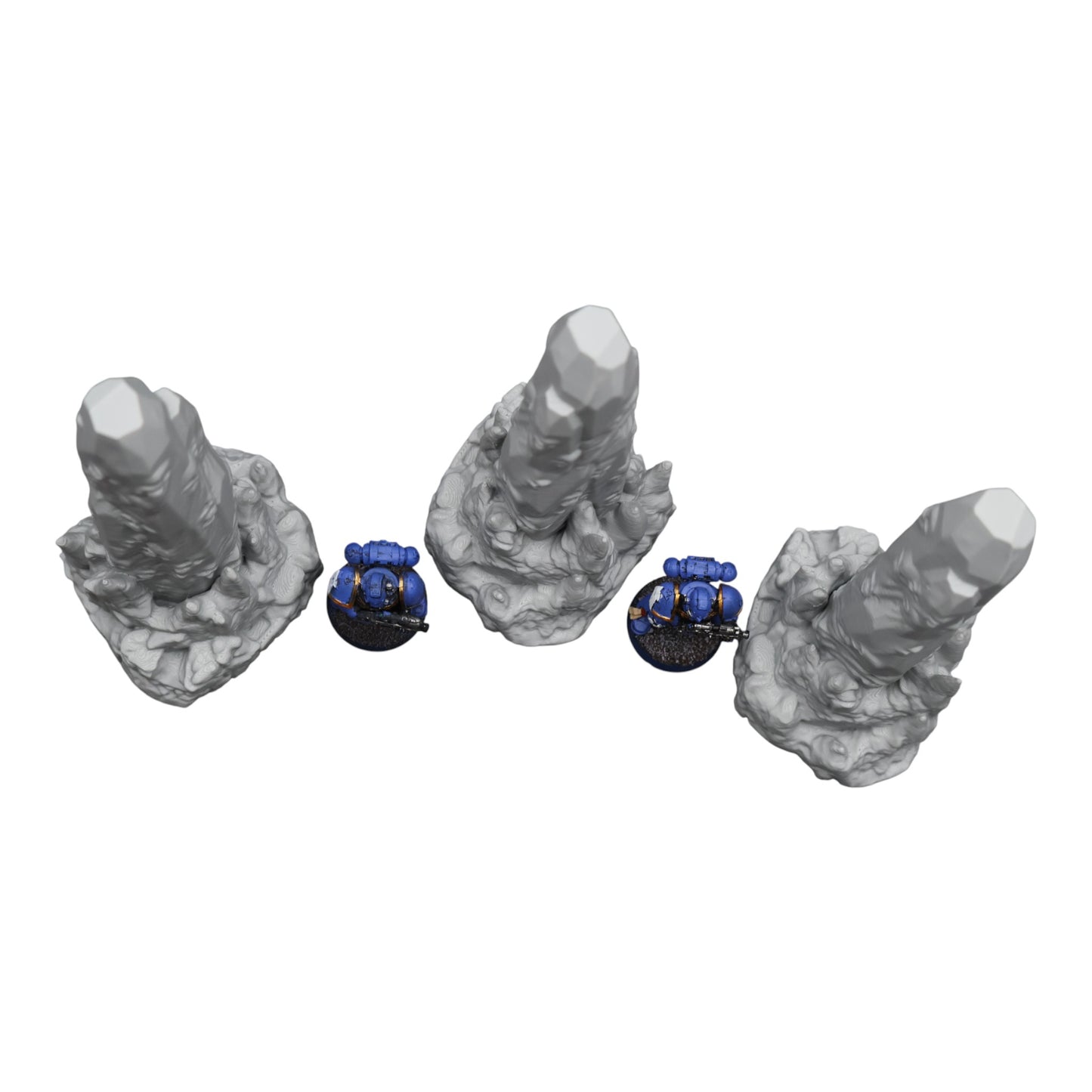 Wargaming 28mm scatter terrain scenery showing 3D-printed item that is compatible with games such as Warhammer 40K, Star Wars Legions, D+D, Dungeons and Dragons, Sci-Fi, Fantasy and other miniature tabletop games. Brand Jawar3d found at www.jawar3d.co.uk.
