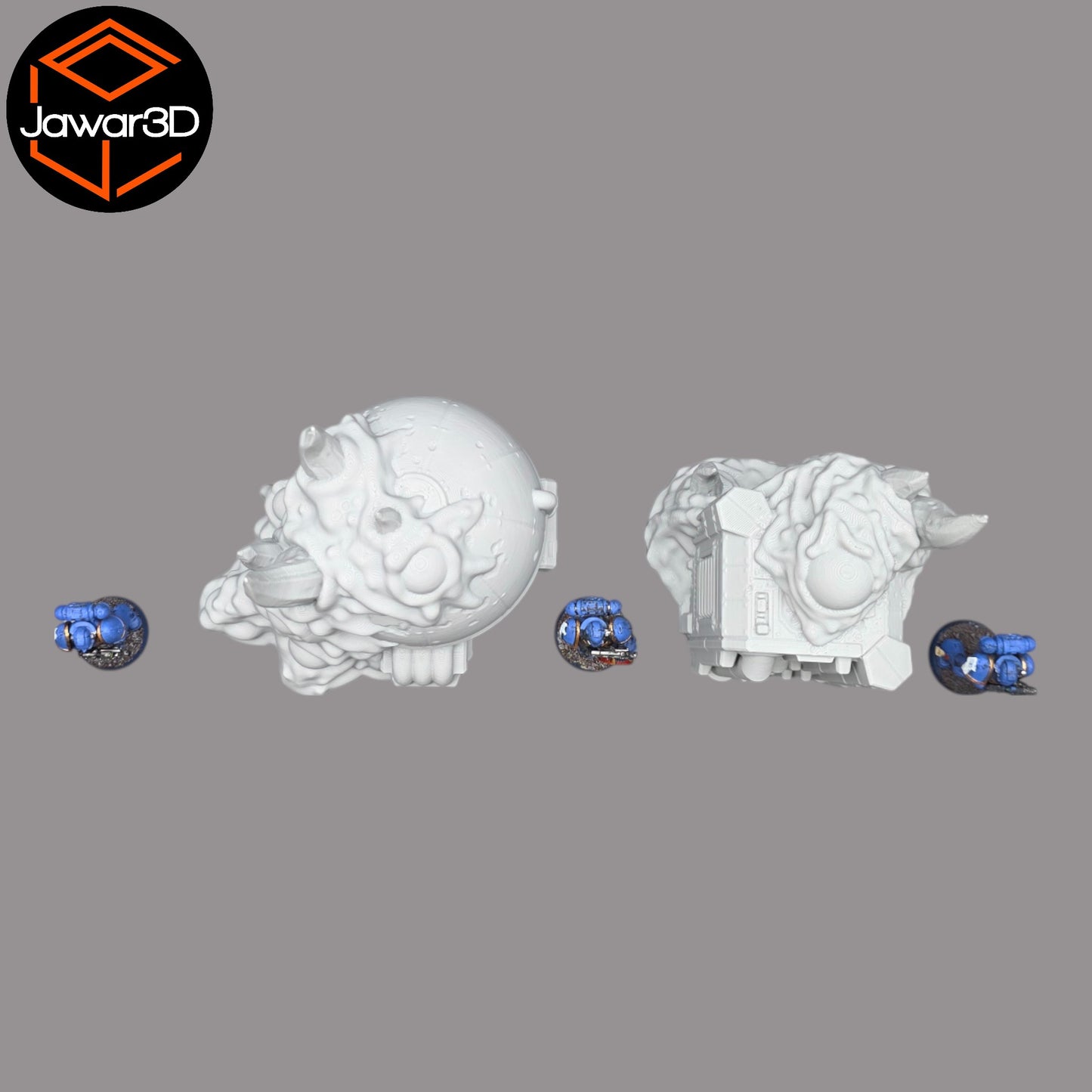 Wargaming 28mm scatter terrain scenery showing 3D-printed item that is compatible with games such as Warhammer 40K, Star Wars Legions, D+D, Dungeons and Dragons, Sci-Fi, Fantasy and other miniature tabletop games. Brand Jawar3d found at www.jawar3d.co.uk.