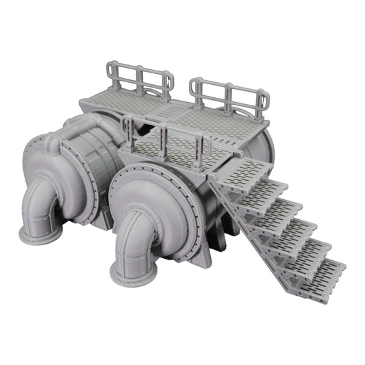 Wargaming 28mm scatter terrain scenery showing 3D-printed item that is compatible with games such as Warhammer 40K, Star Wars Legions, D+D, Dungeons and Dragons, Sci-Fi, Fantasy and other miniature tabletop games. Brand Jawar3d found at www.jawar3d.co.uk.