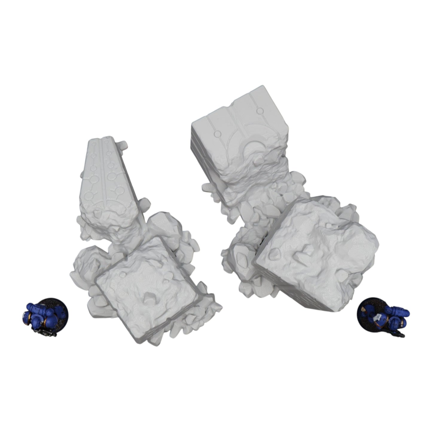 Wargaming 28mm scatter terrain scenery showing 3D-printed item that is compatible with games such as Warhammer 40K, Star Wars Legions, D+D, Dungeons and Dragons, Sci-Fi, Fantasy and other miniature tabletop games. Brand Jawar3d found at www.jawar3d.co.uk.