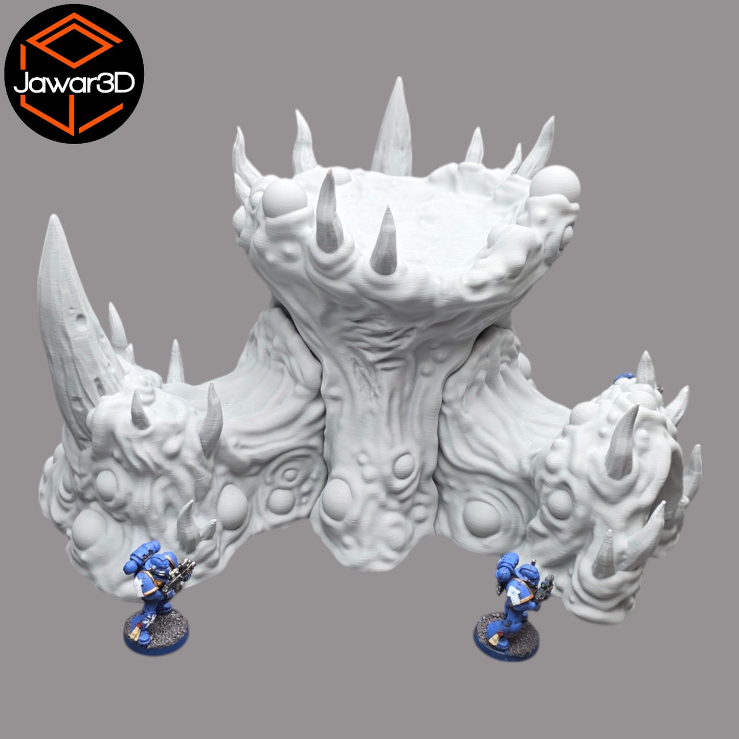 Wargaming 28mm scatter terrain scenery showing 3D-printed item that is compatible with games such as Warhammer 40K, Star Wars Legions, D+D, Dungeons and Dragons, Sci-Fi, Fantasy and other miniature tabletop games. Brand Jawar3d found at www.jawar3d.co.uk.