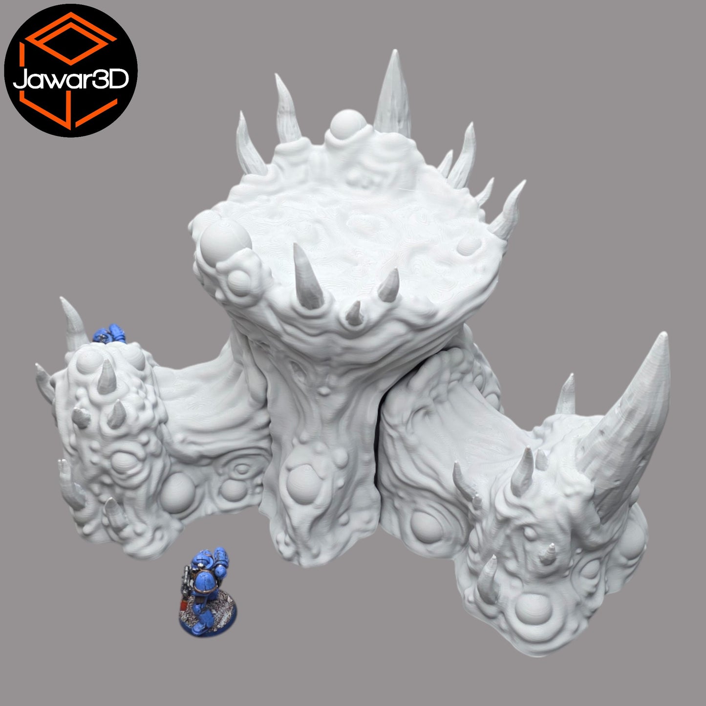 Wargaming 28mm scatter terrain scenery showing 3D-printed item that is compatible with games such as Warhammer 40K, Star Wars Legions, D+D, Dungeons and Dragons, Sci-Fi, Fantasy and other miniature tabletop games. Brand Jawar3d found at www.jawar3d.co.uk.