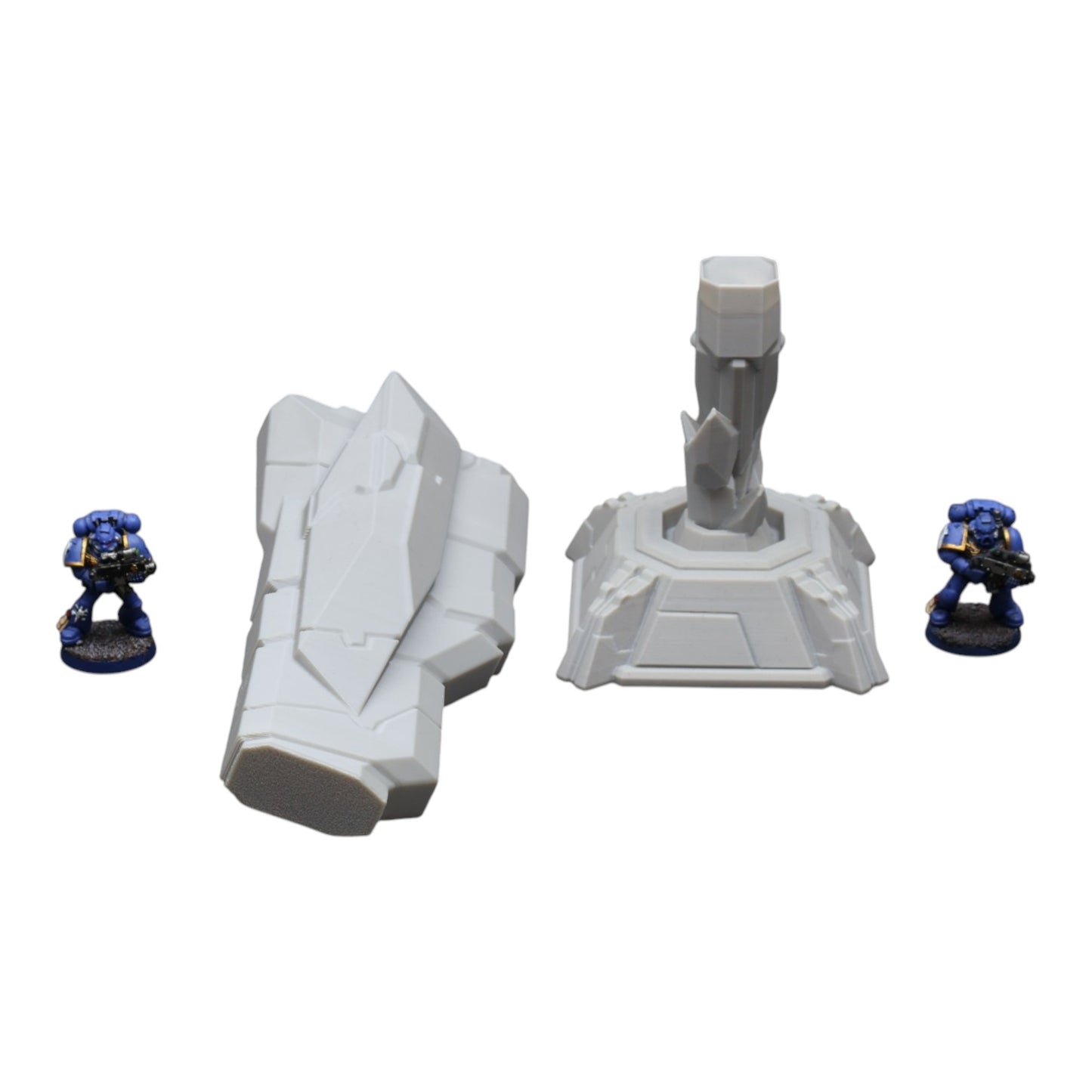 Wargaming 28mm scatter terrain scenery showing 3D-printed item that is compatible with games such as Warhammer 40K, Star Wars Legions, D+D, Dungeons and Dragons, Sci-Fi, Fantasy and other miniature tabletop games. Brand Jawar3d found at www.jawar3d.co.uk.