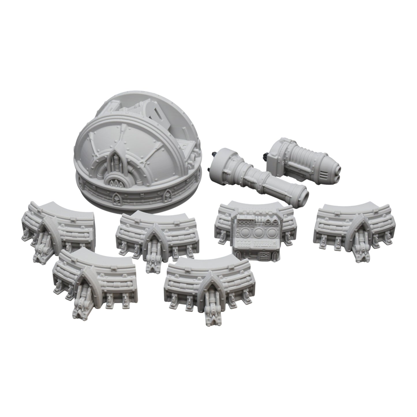 Wargaming 28mm scatter terrain scenery showing 3D-printed item that is compatible with games such as Warhammer 40K, Star Wars Legions, D+D, Dungeons and Dragons, Sci-Fi, Fantasy and other miniature tabletop games. Brand Jawar3d found at www.jawar3d.co.uk.