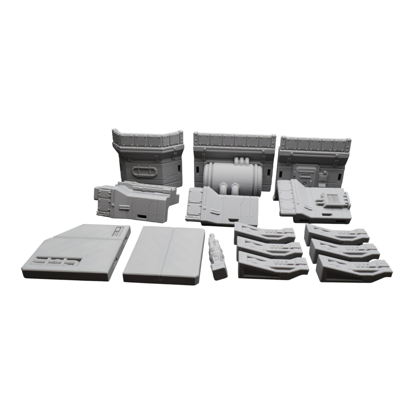 Wargaming 28mm scatter terrain scenery showing 3D-printed item that is compatible with games such as Warhammer 40K, Star Wars Legions, D+D, Dungeons and Dragons, Sci-Fi, Fantasy and other miniature tabletop games. Brand Jawar3d found at www.jawar3d.co.uk.