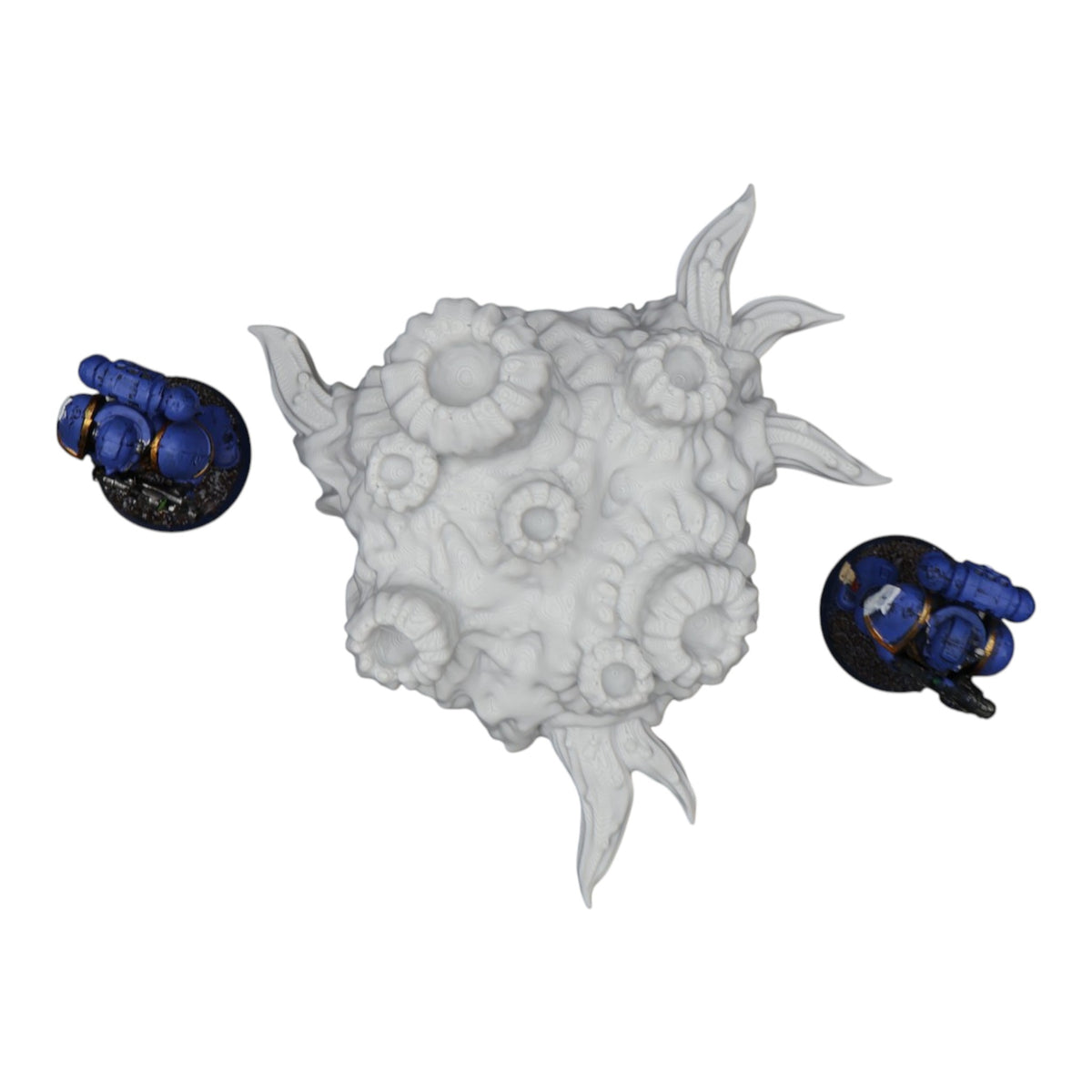 Wargaming 28mm scatter terrain scenery showing 3D-printed item that is compatible with games such as Warhammer 40K, Star Wars Legions, D+D, Dungeons and Dragons, Sci-Fi, Fantasy and other miniature tabletop games. Brand Jawar3d found at www.jawar3d.co.uk.