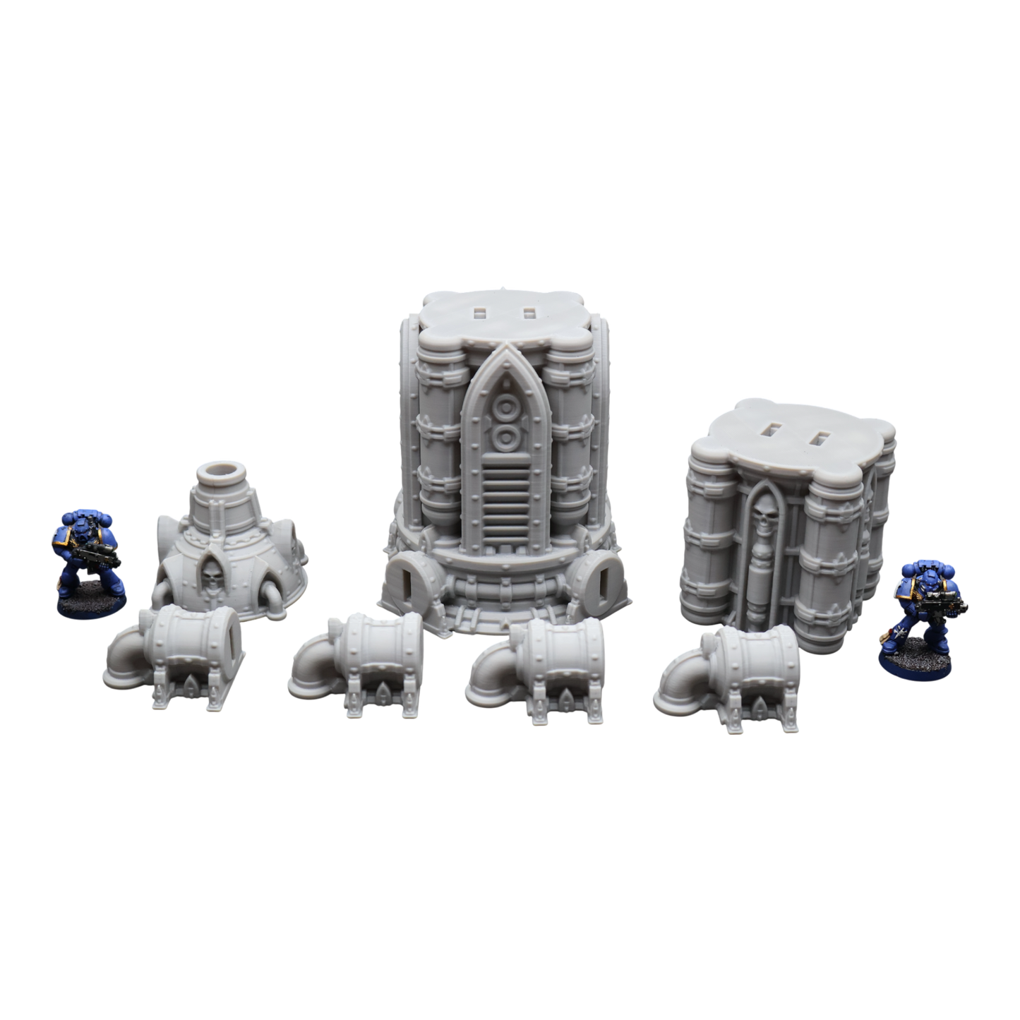 Wargaming 28mm scatter terrain scenery showing 3D-printed item that is compatible with games such as Warhammer 40K, Star Wars Legions, D+D, Dungeons and Dragons, Sci-Fi, Fantasy and other miniature tabletop games. Brand Jawar3d found at www.jawar3d.co.uk.
