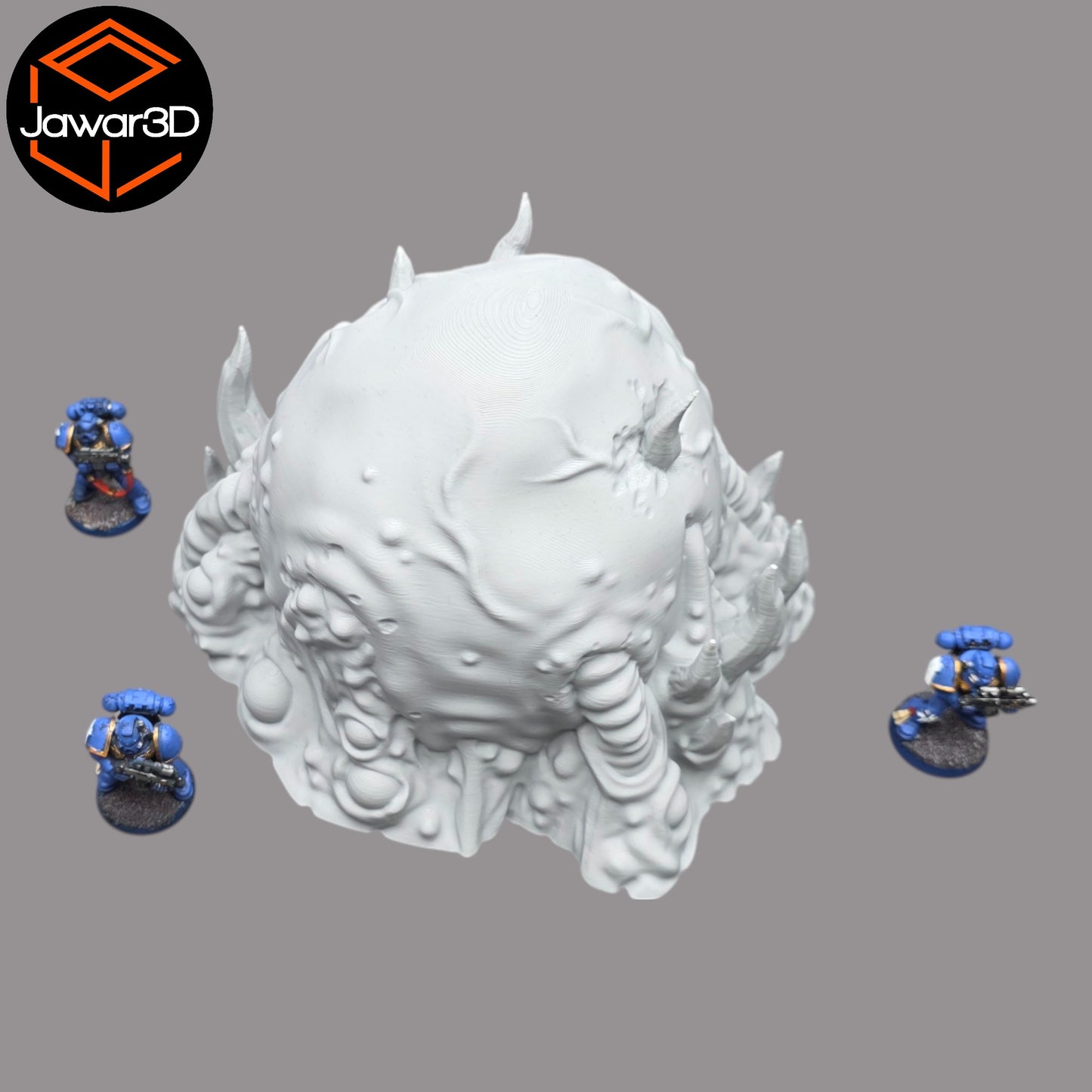 Wargaming 28mm scatter terrain scenery showing 3D-printed item that is compatible with games such as Warhammer 40K, Star Wars Legions, D+D, Dungeons and Dragons, Sci-Fi, Fantasy and other miniature tabletop games. Brand Jawar3d found at www.jawar3d.co.uk.