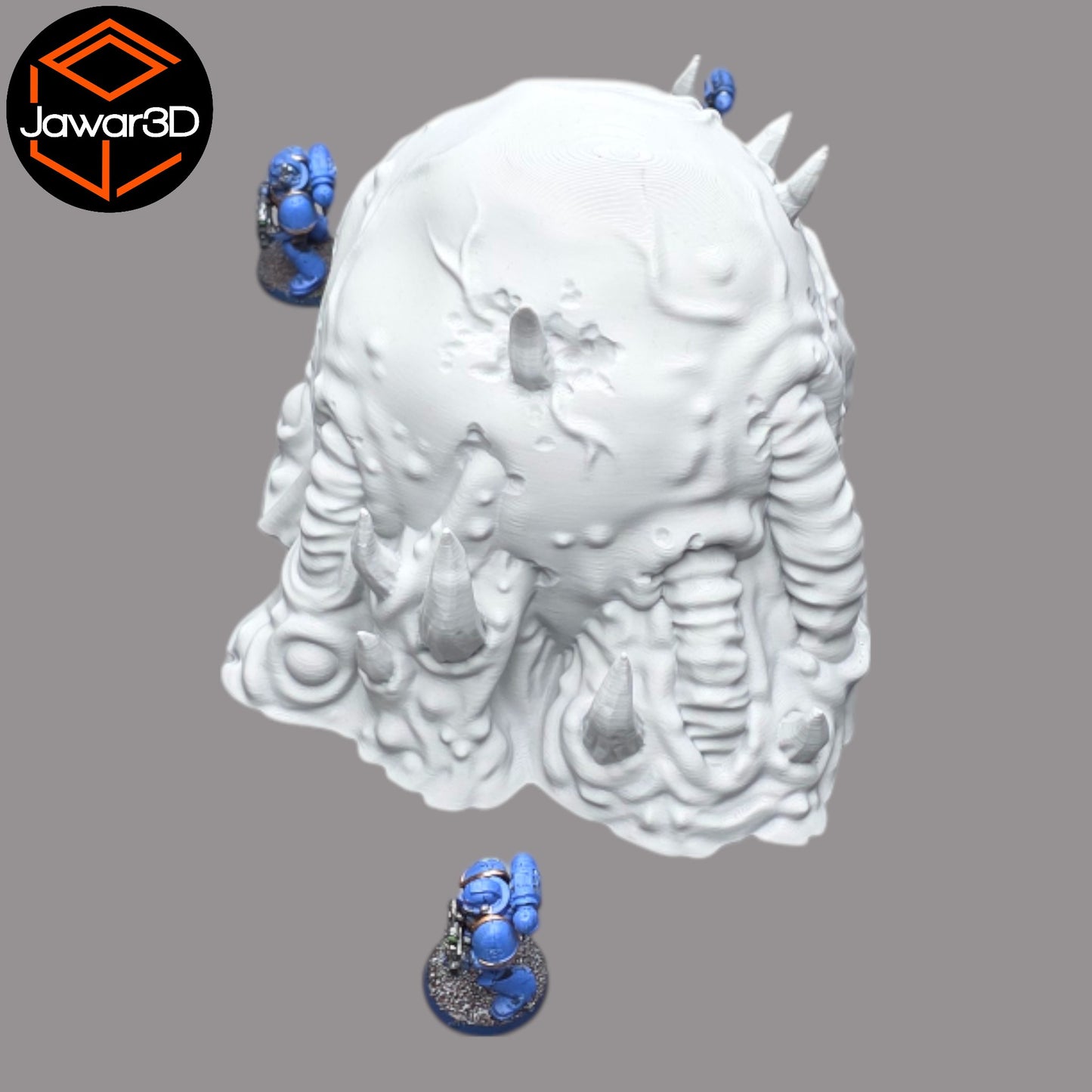 Wargaming 28mm scatter terrain scenery showing 3D-printed item that is compatible with games such as Warhammer 40K, Star Wars Legions, D+D, Dungeons and Dragons, Sci-Fi, Fantasy and other miniature tabletop games. Brand Jawar3d found at www.jawar3d.co.uk.