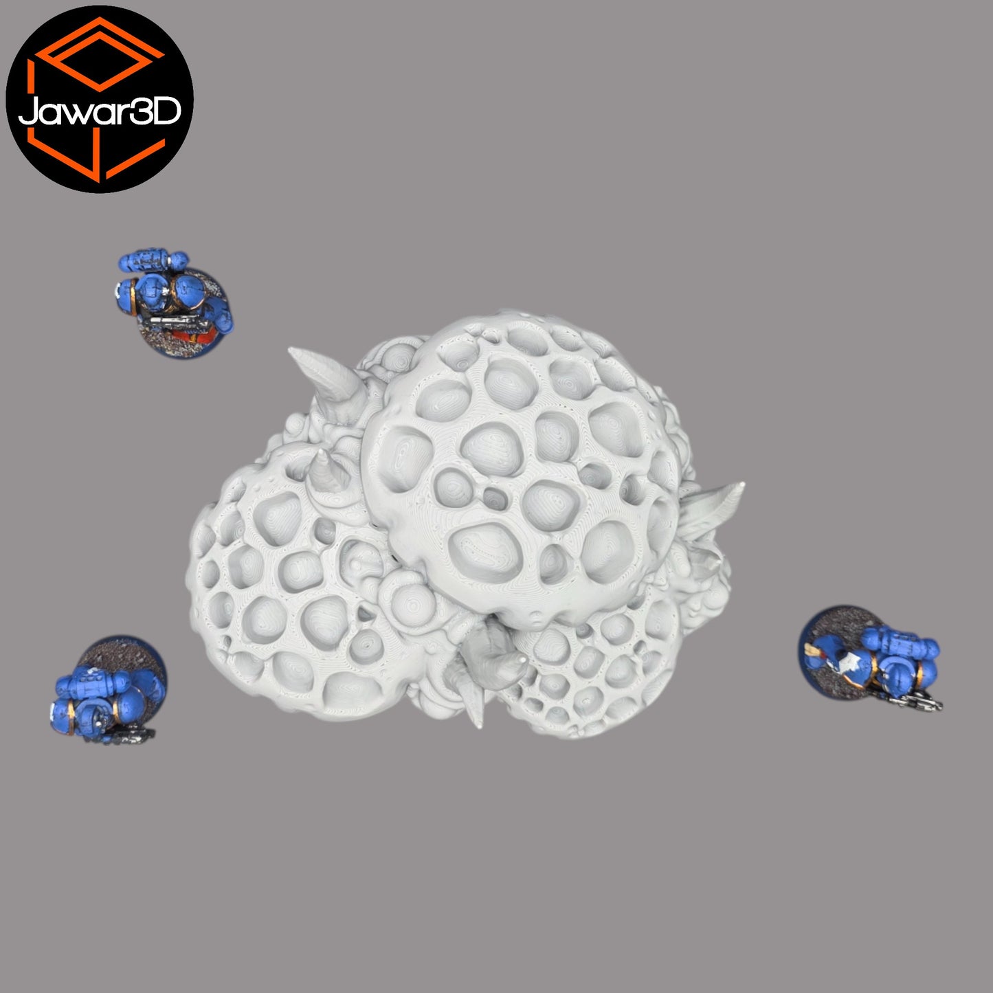 Wargaming 28mm scatter terrain scenery showing 3D-printed item that is compatible with games such as Warhammer 40K, Star Wars Legions, D+D, Dungeons and Dragons, Sci-Fi, Fantasy and other miniature tabletop games. Brand Jawar3d found at www.jawar3d.co.uk.