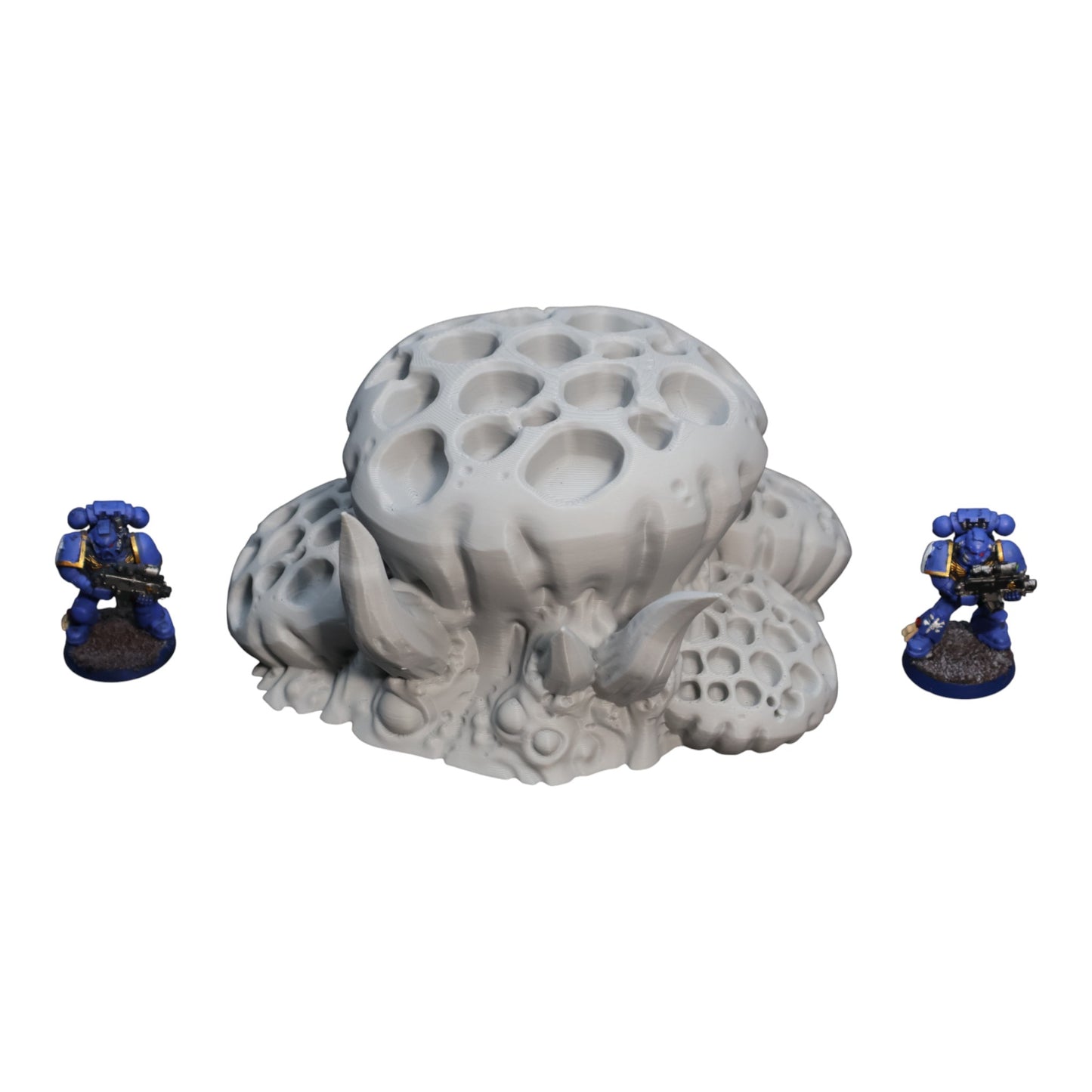 Wargaming 28mm scatter terrain scenery showing 3D-printed item that is compatible with games such as Warhammer 40K, Star Wars Legions, D+D, Dungeons and Dragons, Sci-Fi, Fantasy and other miniature tabletop games. Brand Jawar3d found at www.jawar3d.co.uk.