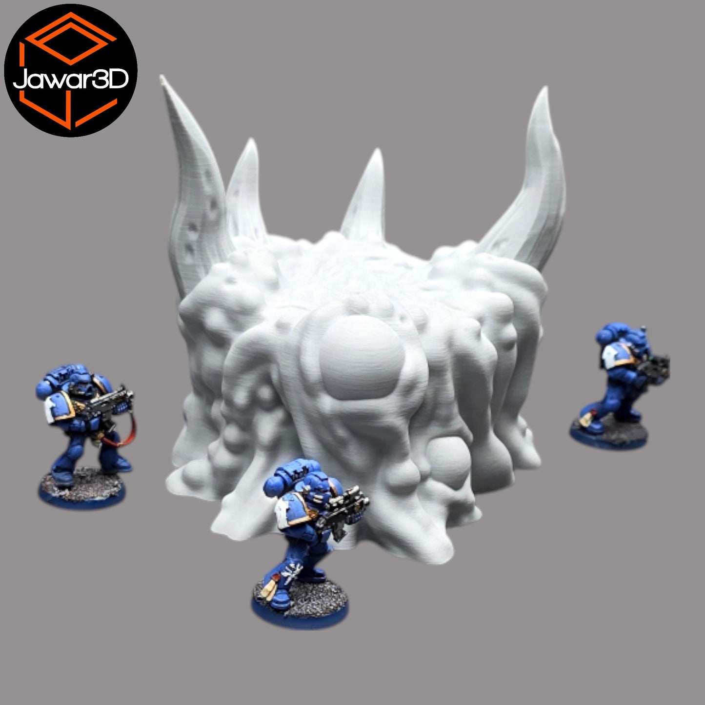 Wargaming 28mm scatter terrain scenery showing 3D-printed item that is compatible with games such as Warhammer 40K, Star Wars Legions, D+D, Dungeons and Dragons, Sci-Fi, Fantasy and other miniature tabletop games. Brand Jawar3d found at www.jawar3d.co.uk.