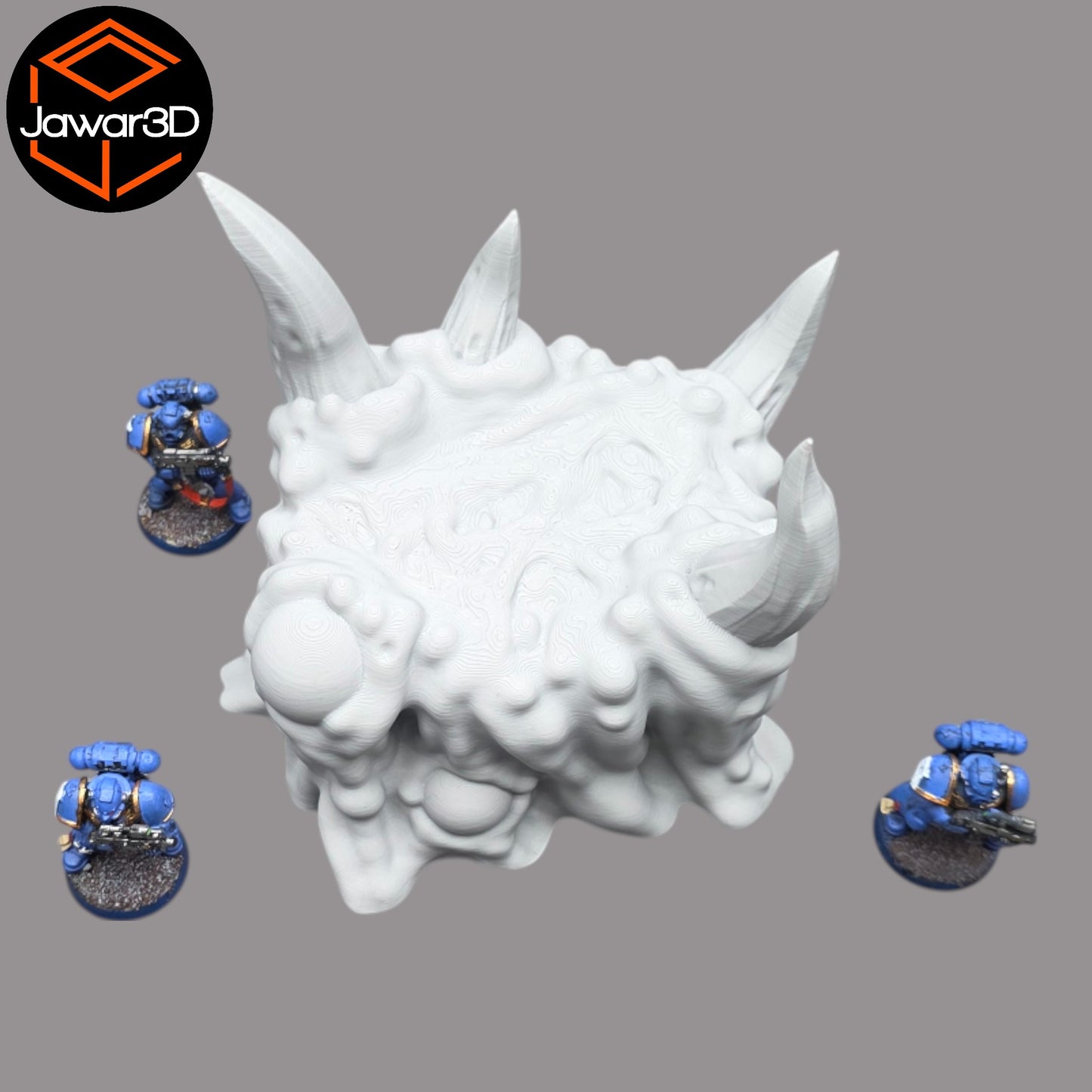 Wargaming 28mm scatter terrain scenery showing 3D-printed item that is compatible with games such as Warhammer 40K, Star Wars Legions, D+D, Dungeons and Dragons, Sci-Fi, Fantasy and other miniature tabletop games. Brand Jawar3d found at www.jawar3d.co.uk.