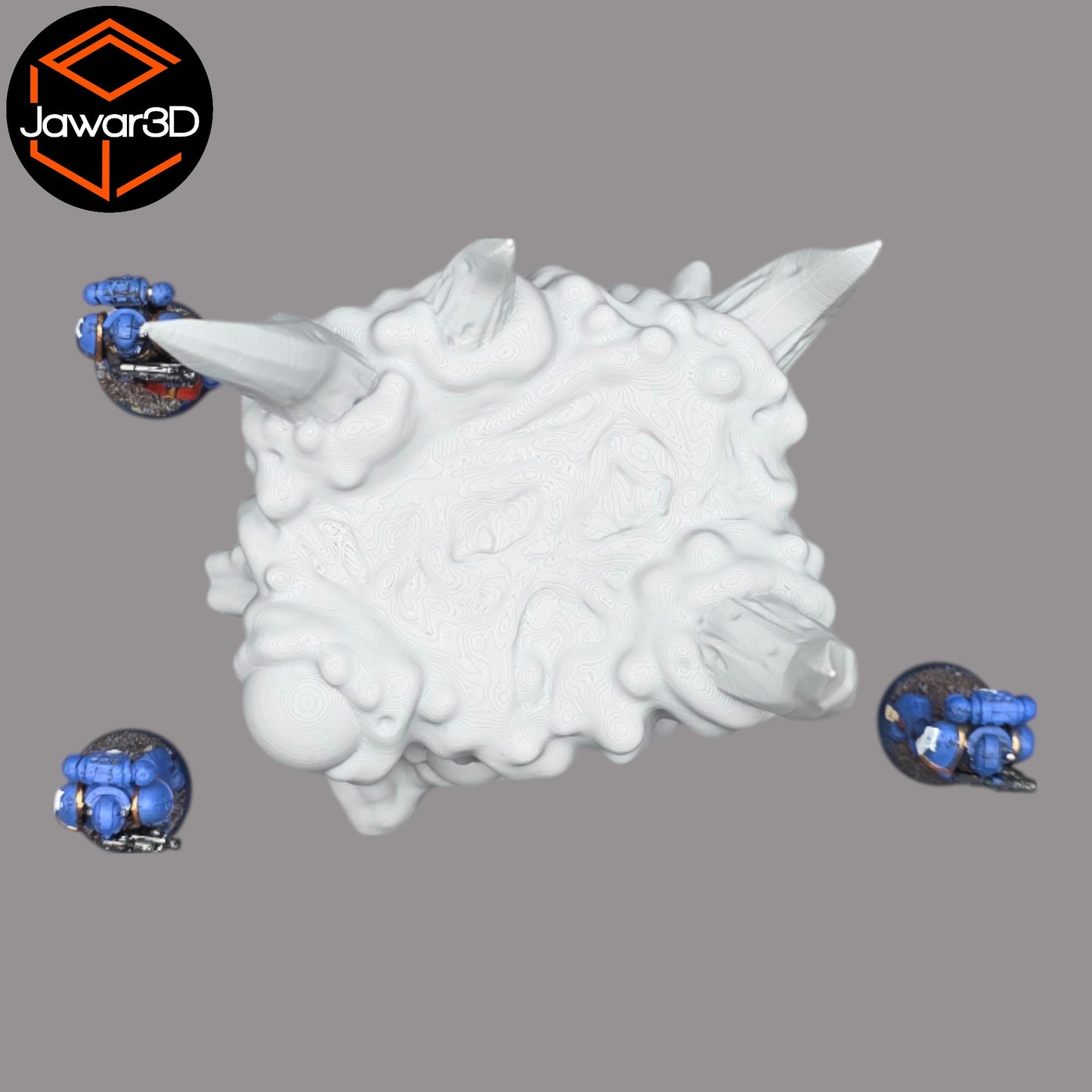 Wargaming 28mm scatter terrain scenery showing 3D-printed item that is compatible with games such as Warhammer 40K, Star Wars Legions, D+D, Dungeons and Dragons, Sci-Fi, Fantasy and other miniature tabletop games. Brand Jawar3d found at www.jawar3d.co.uk.