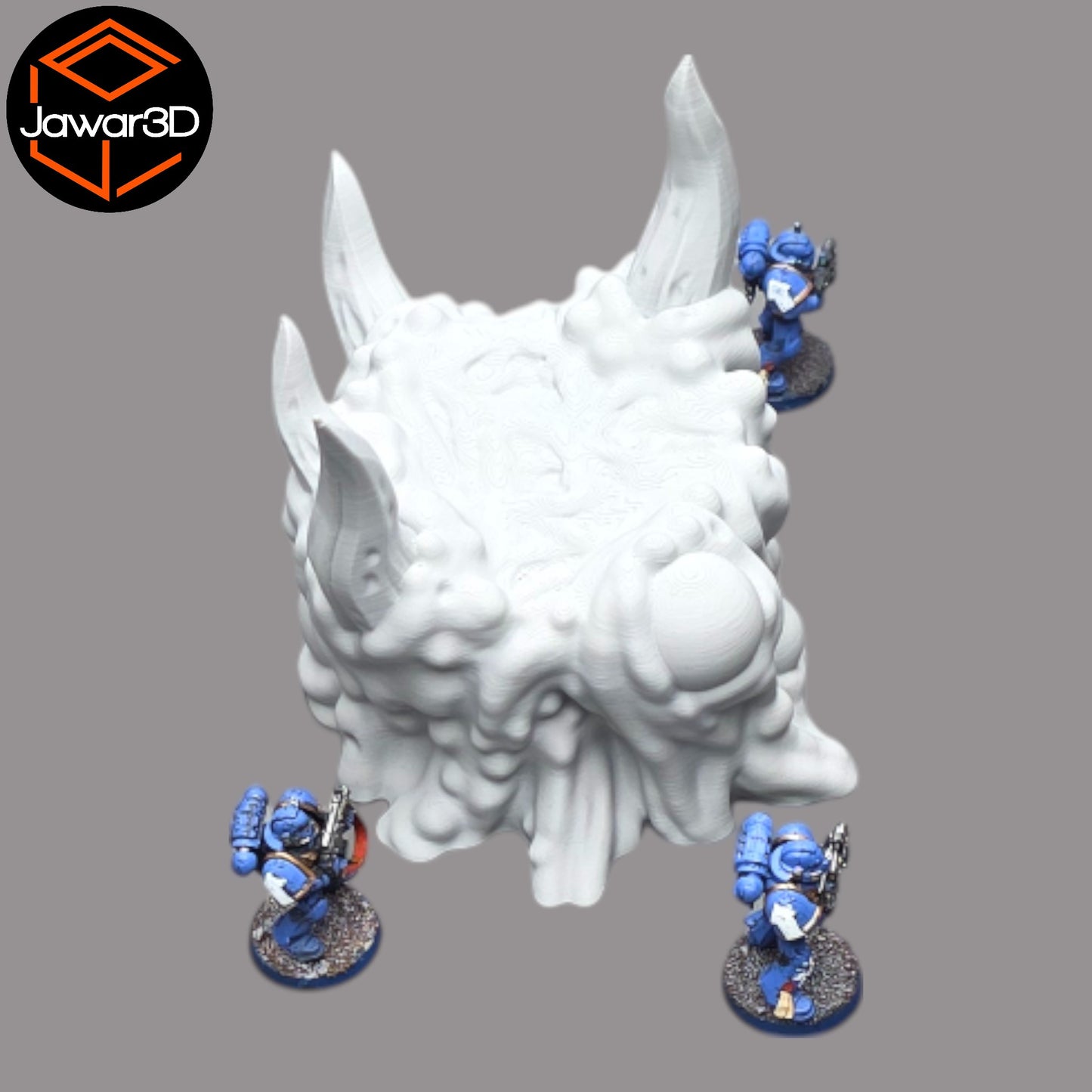 Wargaming 28mm scatter terrain scenery showing 3D-printed item that is compatible with games such as Warhammer 40K, Star Wars Legions, D+D, Dungeons and Dragons, Sci-Fi, Fantasy and other miniature tabletop games. Brand Jawar3d found at www.jawar3d.co.uk.