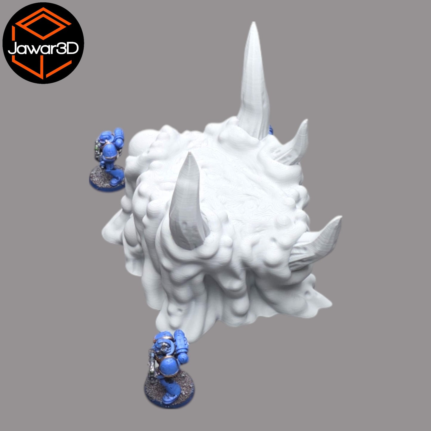 Wargaming 28mm scatter terrain scenery showing 3D-printed item that is compatible with games such as Warhammer 40K, Star Wars Legions, D+D, Dungeons and Dragons, Sci-Fi, Fantasy and other miniature tabletop games. Brand Jawar3d found at www.jawar3d.co.uk.
