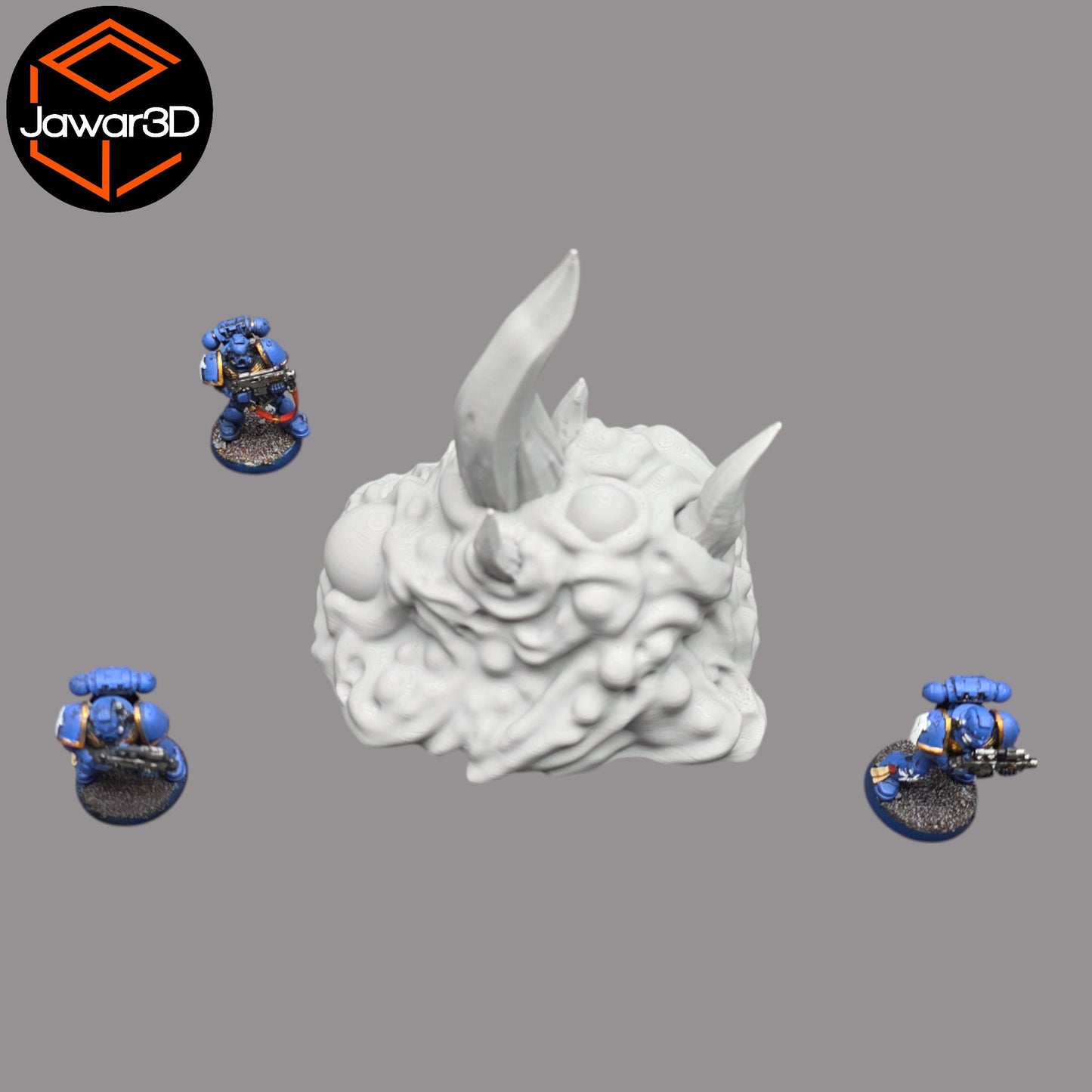 Wargaming 28mm scatter terrain scenery showing 3D-printed item that is compatible with games such as Warhammer 40K, Star Wars Legions, D+D, Dungeons and Dragons, Sci-Fi, Fantasy and other miniature tabletop games. Brand Jawar3d found at www.jawar3d.co.uk.