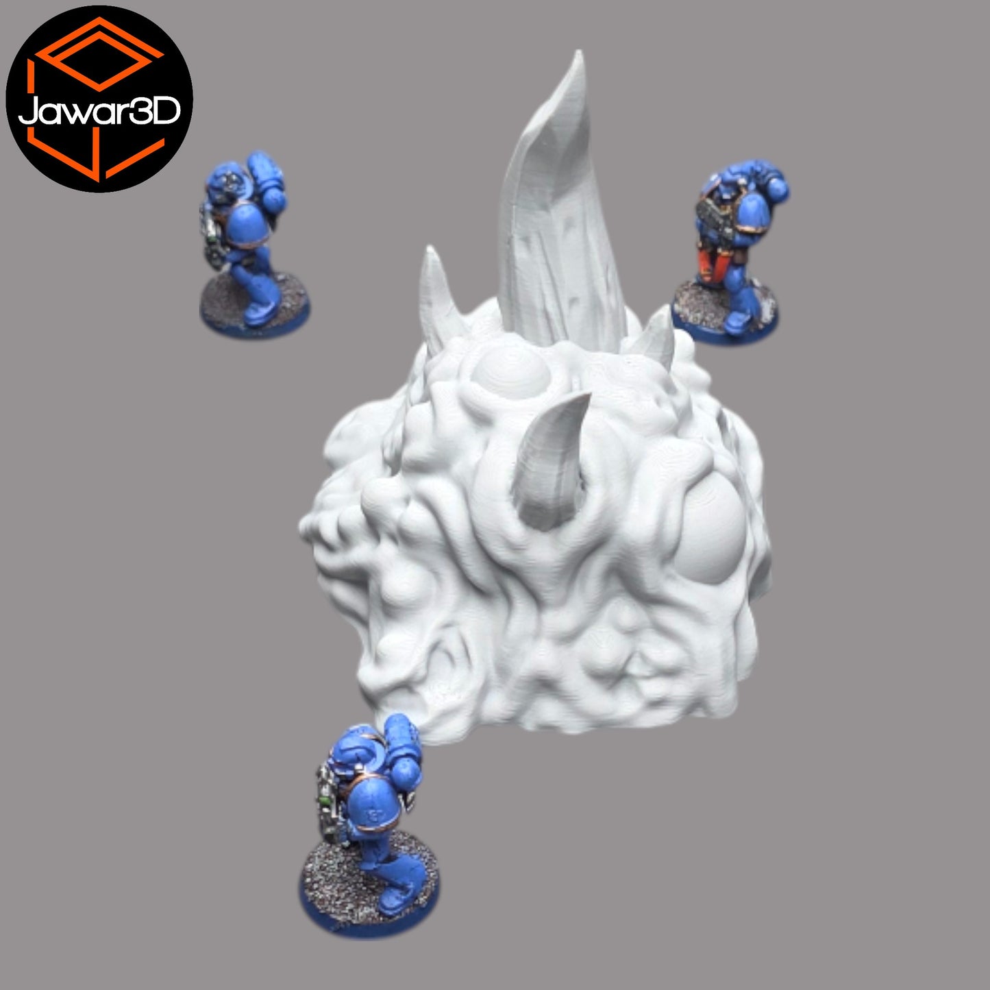 Wargaming 28mm scatter terrain scenery showing 3D-printed item that is compatible with games such as Warhammer 40K, Star Wars Legions, D+D, Dungeons and Dragons, Sci-Fi, Fantasy and other miniature tabletop games. Brand Jawar3d found at www.jawar3d.co.uk.