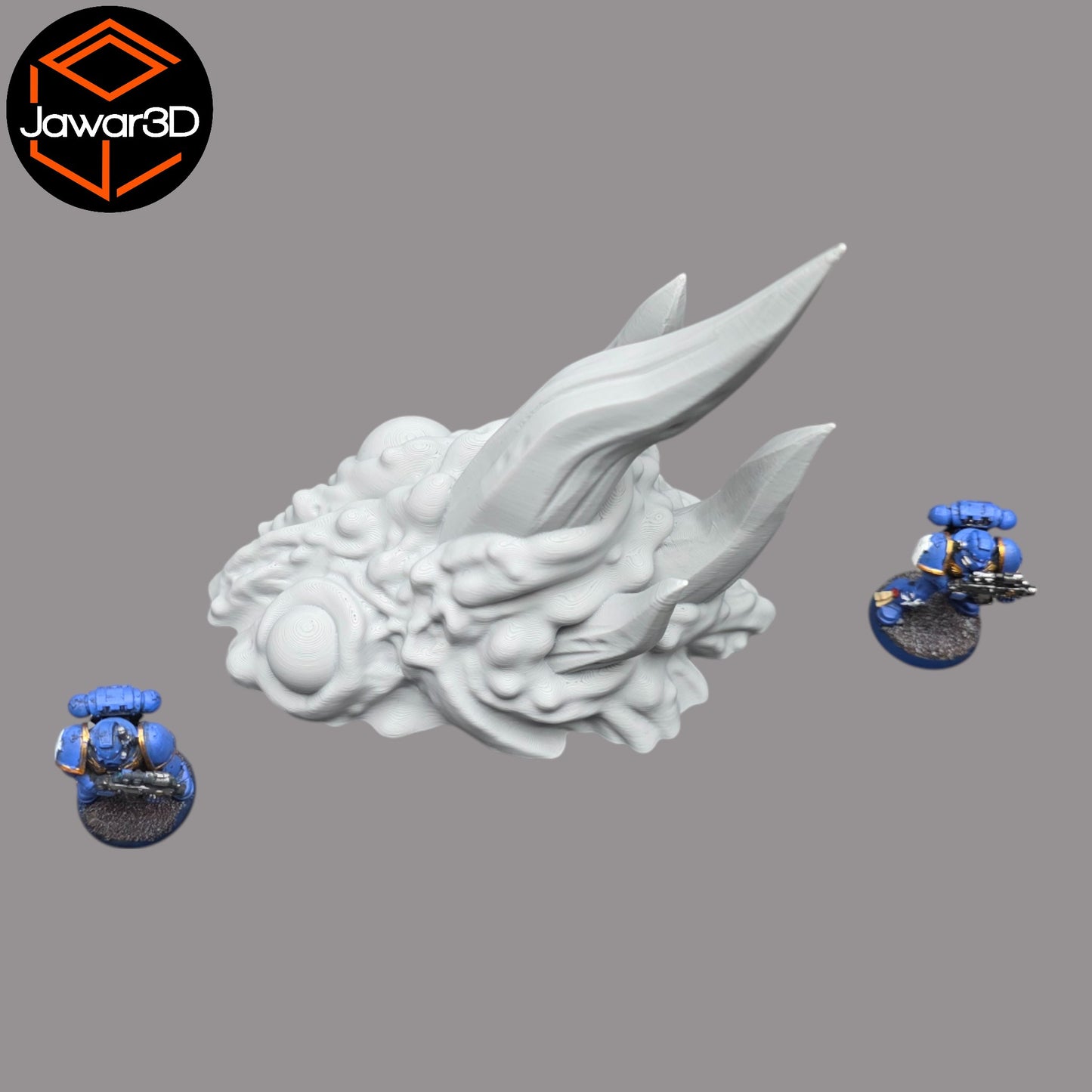 Wargaming 28mm scatter terrain scenery showing 3D-printed item that is compatible with games such as Warhammer 40K, Star Wars Legions, D+D, Dungeons and Dragons, Sci-Fi, Fantasy and other miniature tabletop games. Brand Jawar3d found at www.jawar3d.co.uk.
