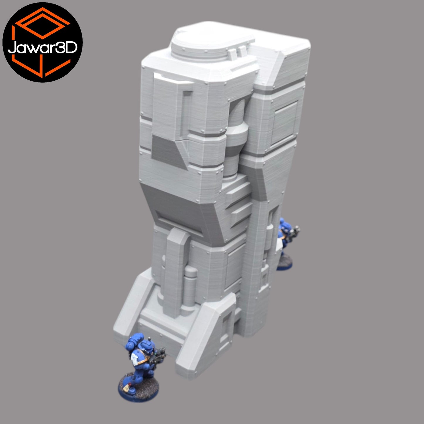 Wargaming 28mm scatter terrain scenery showing 3D-printed item that is compatible with games such as Warhammer 40K, Star Wars Legions, D+D, Dungeons and Dragons, Sci-Fi, Fantasy and other miniature tabletop games. Brand Jawar3d found at www.jawar3d.co.uk.