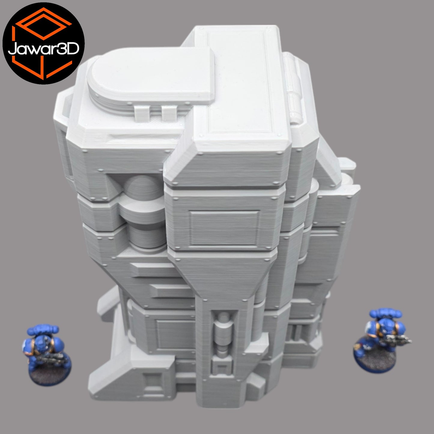 Wargaming 28mm scatter terrain scenery showing 3D-printed item that is compatible with games such as Warhammer 40K, Star Wars Legions, D+D, Dungeons and Dragons, Sci-Fi, Fantasy and other miniature tabletop games. Brand Jawar3d found at www.jawar3d.co.uk.