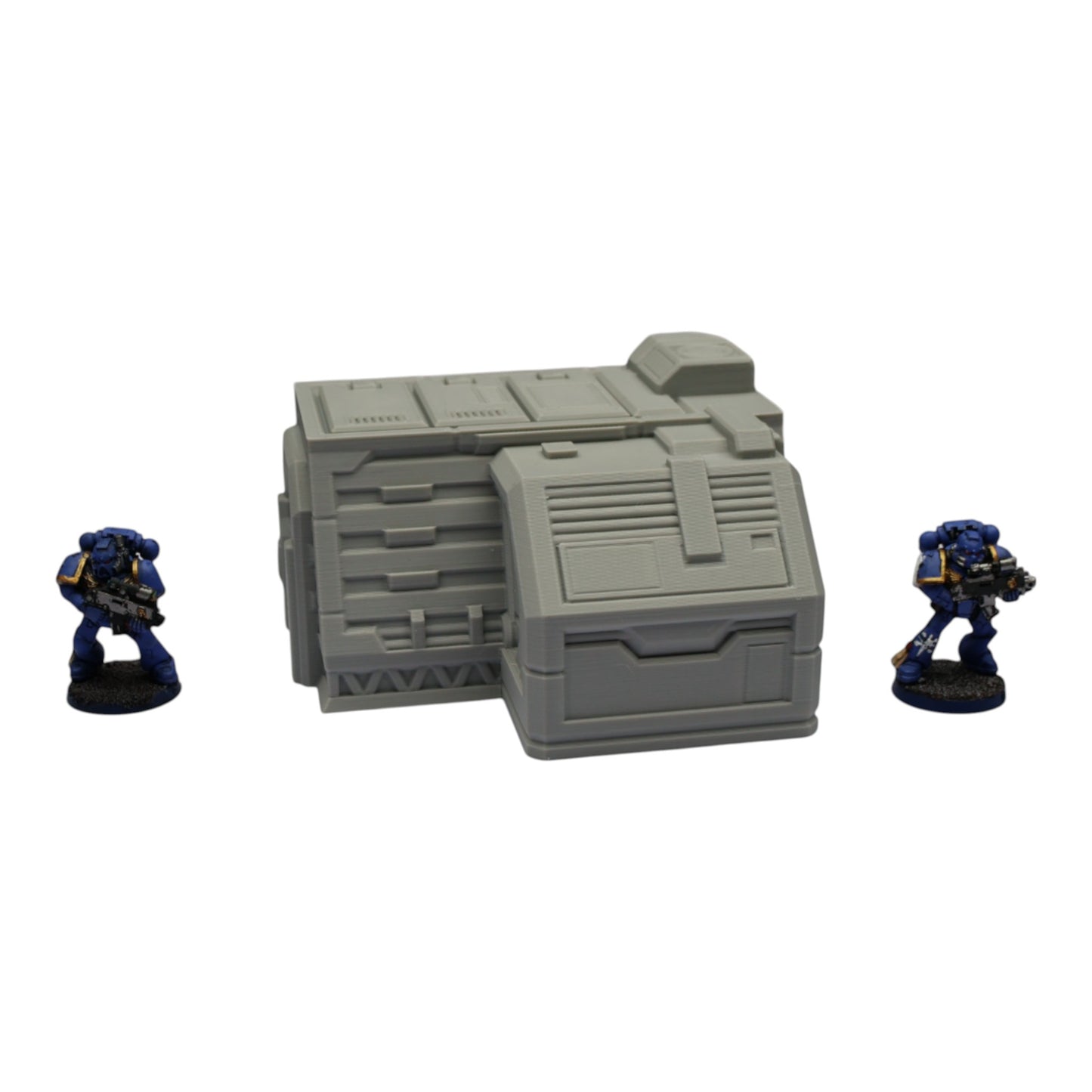 Wargaming 28mm scatter terrain scenery showing 3D-printed item that is compatible with games such as Warhammer 40K, Star Wars Legions, D+D, Dungeons and Dragons, Sci-Fi, Fantasy and other miniature tabletop games. Brand Jawar3d found at www.jawar3d.co.uk.