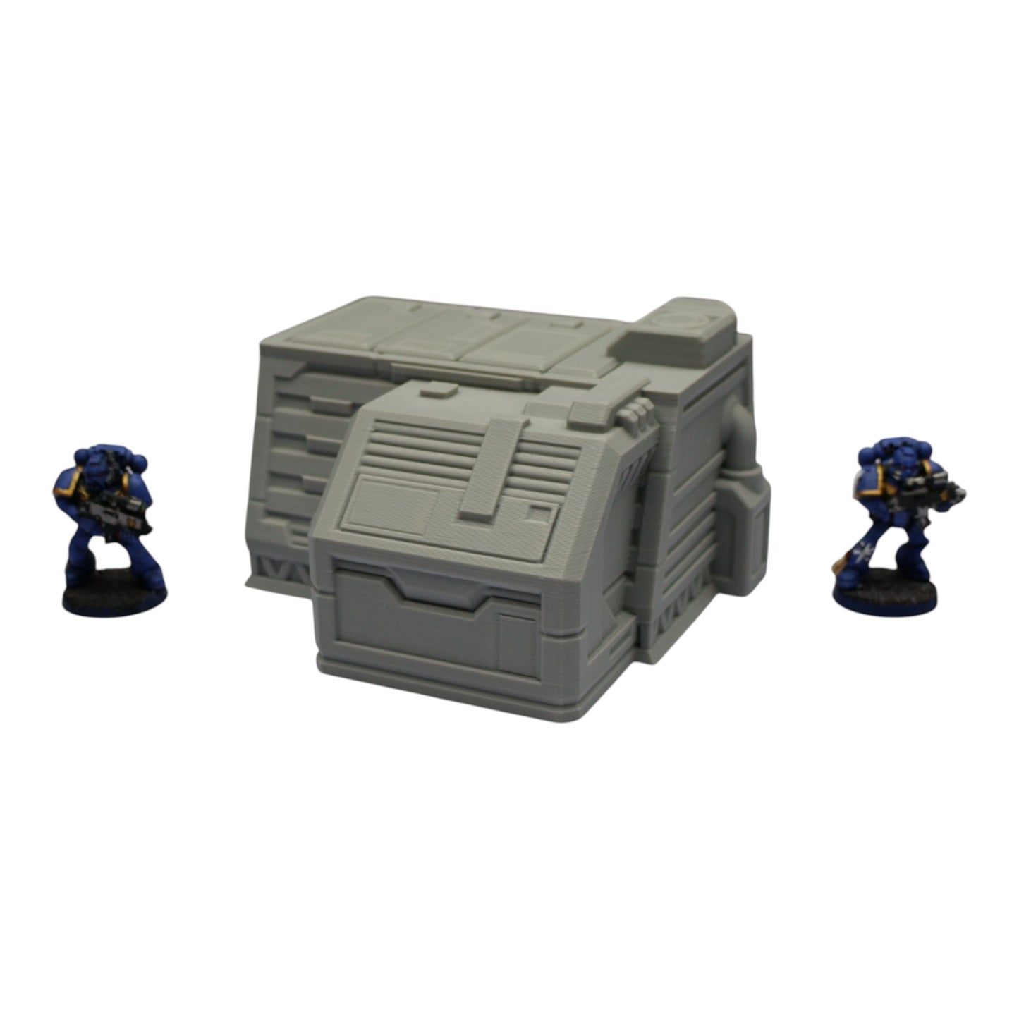 Wargaming 28mm scatter terrain scenery showing 3D-printed item that is compatible with games such as Warhammer 40K, Star Wars Legions, D+D, Dungeons and Dragons, Sci-Fi, Fantasy and other miniature tabletop games. Brand Jawar3d found at www.jawar3d.co.uk.