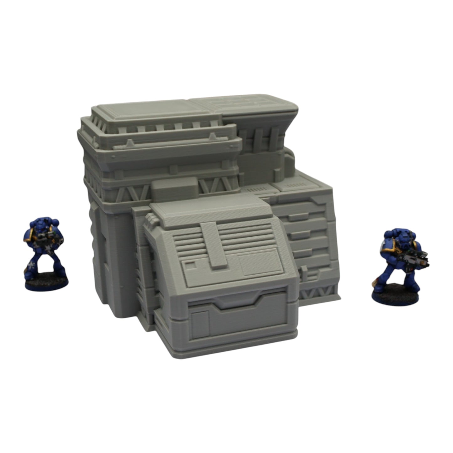Wargaming 28mm scatter terrain scenery showing 3D-printed item that is compatible with games such as Warhammer 40K, Star Wars Legions, D+D, Dungeons and Dragons, Sci-Fi, Fantasy and other miniature tabletop games. Brand Jawar3d found at www.jawar3d.co.uk.