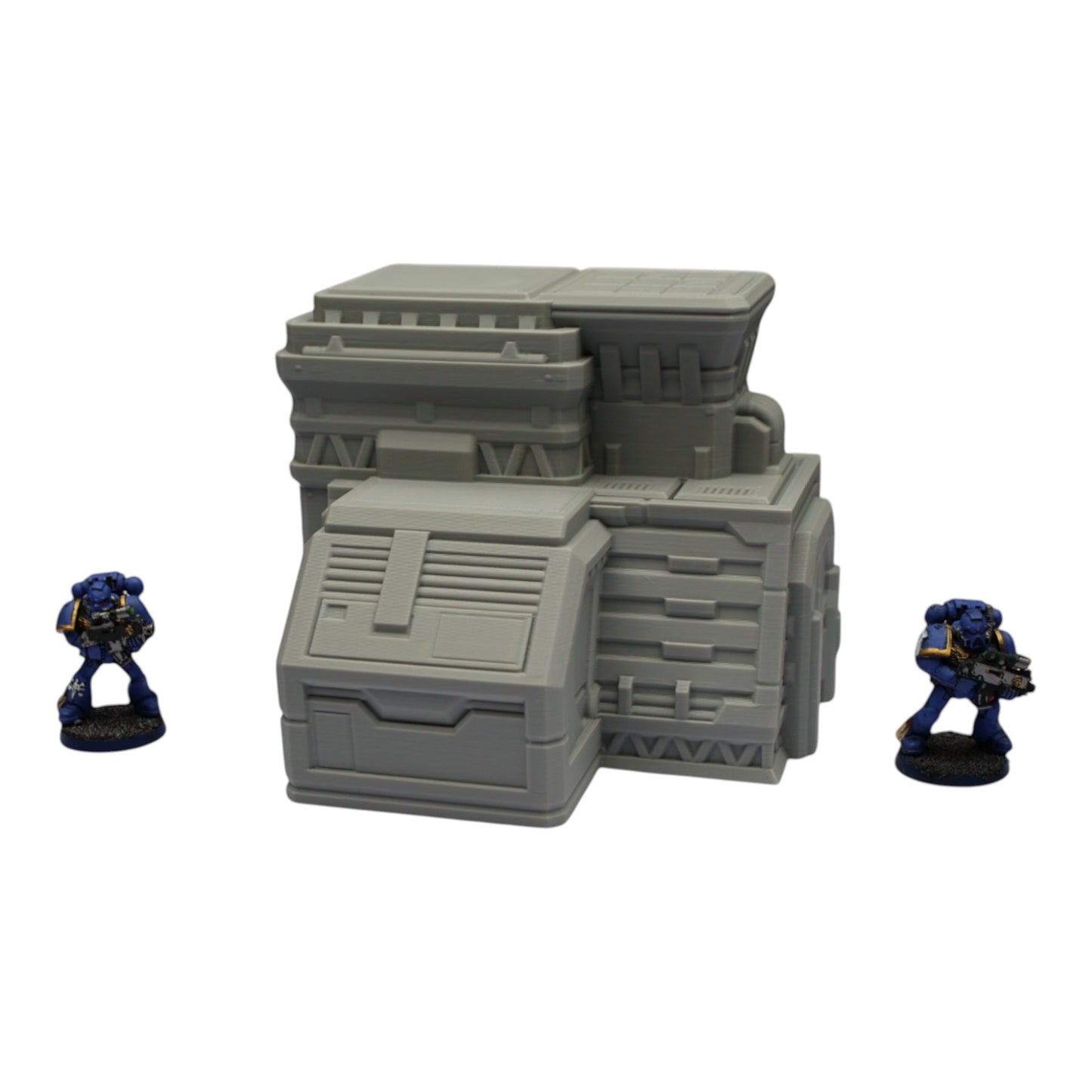 Wargaming 28mm scatter terrain scenery showing 3D-printed item that is compatible with games such as Warhammer 40K, Star Wars Legions, D+D, Dungeons and Dragons, Sci-Fi, Fantasy and other miniature tabletop games. Brand Jawar3d found at www.jawar3d.co.uk.
