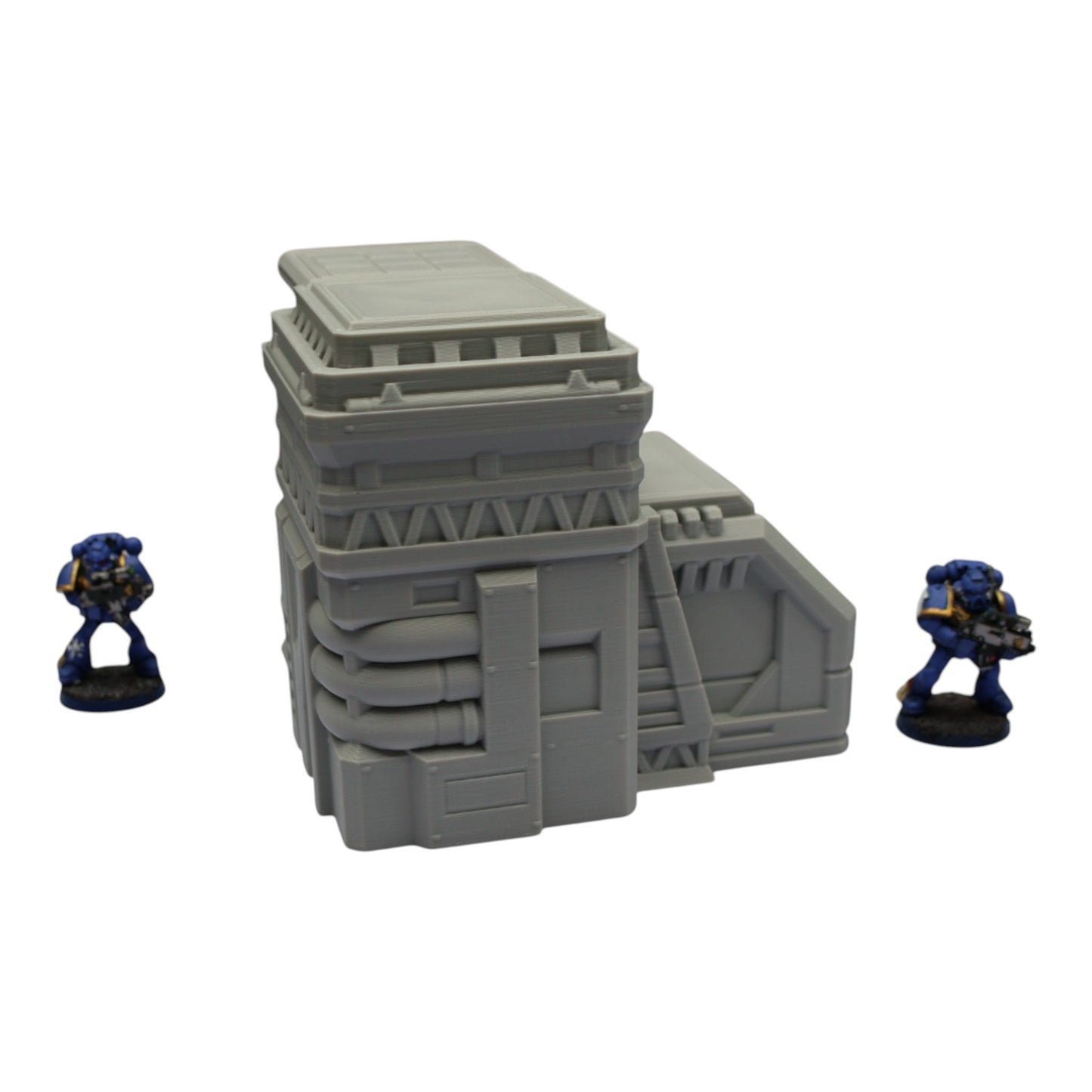 Wargaming 28mm scatter terrain scenery showing 3D-printed item that is compatible with games such as Warhammer 40K, Star Wars Legions, D+D, Dungeons and Dragons, Sci-Fi, Fantasy and other miniature tabletop games. Brand Jawar3d found at www.jawar3d.co.uk.