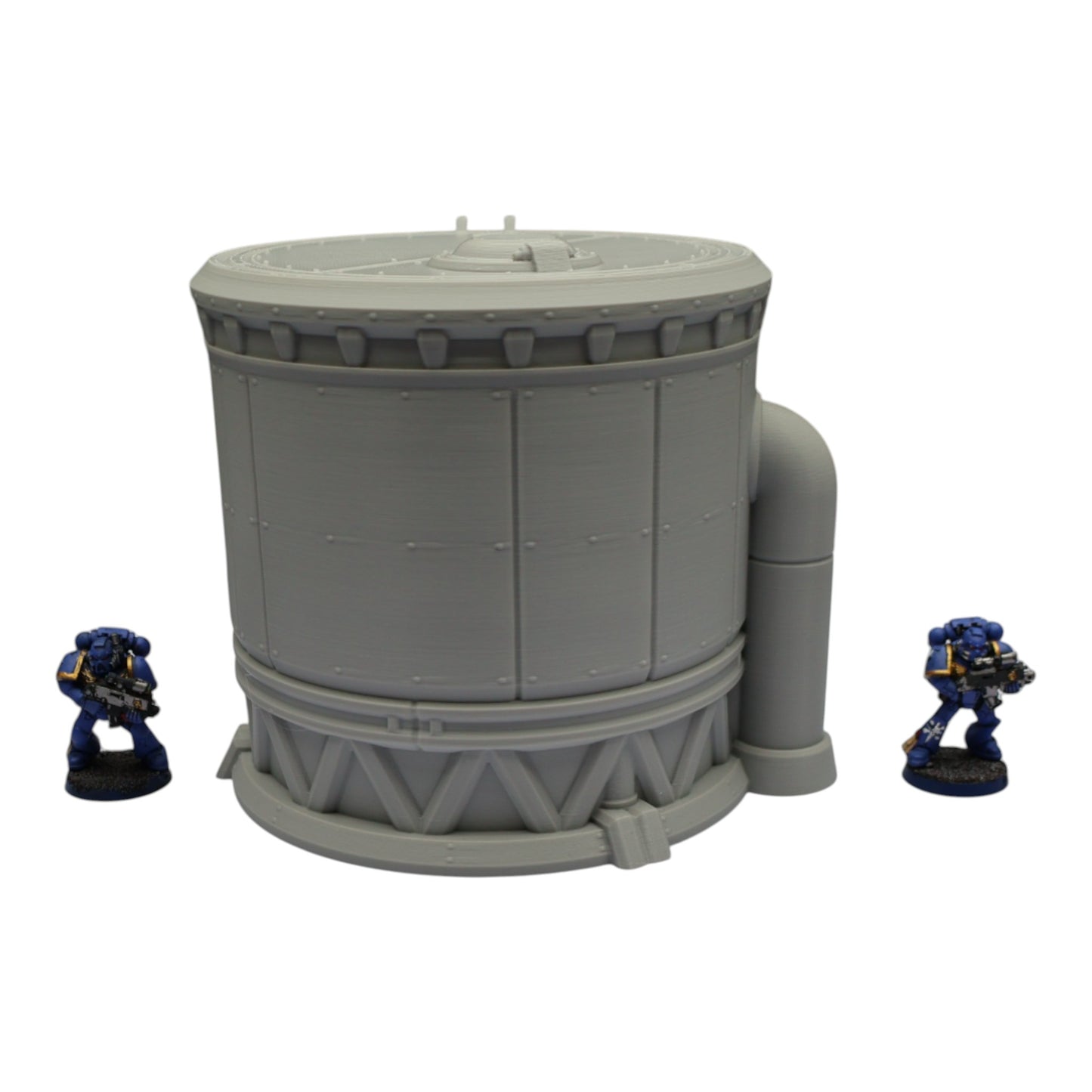 Wargaming 28mm scatter terrain scenery showing 3D-printed item that is compatible with games such as Warhammer 40K, Star Wars Legions, D+D, Dungeons and Dragons, Sci-Fi, Fantasy and other miniature tabletop games. Brand Jawar3d found at www.jawar3d.co.uk.
