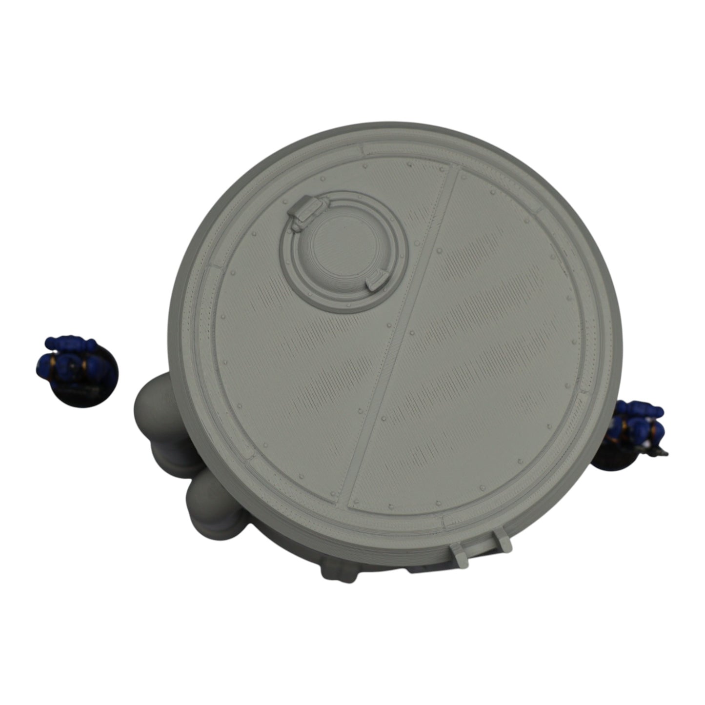 Wargaming 28mm scatter terrain scenery showing 3D-printed item that is compatible with games such as Warhammer 40K, Star Wars Legions, D+D, Dungeons and Dragons, Sci-Fi, Fantasy and other miniature tabletop games. Brand Jawar3d found at www.jawar3d.co.uk.