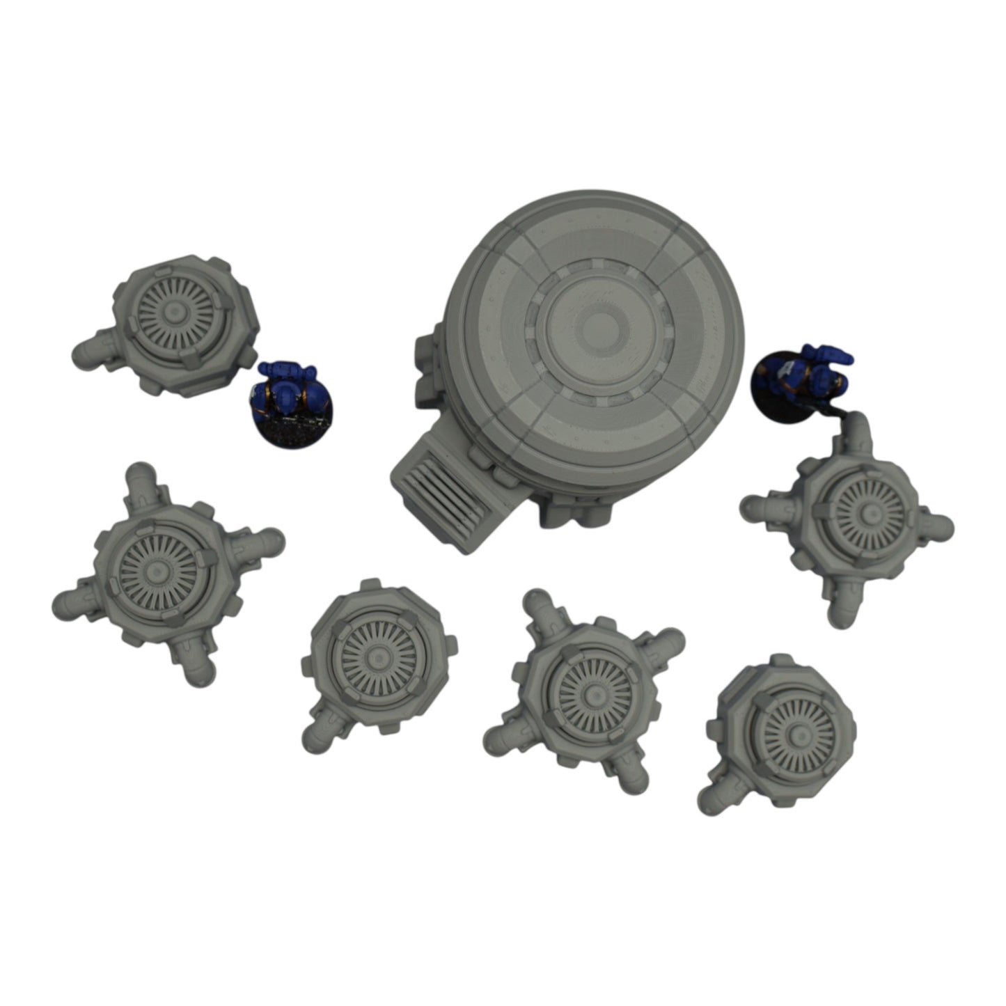 Wargaming 28mm scatter terrain scenery showing 3D-printed item that is compatible with games such as Warhammer 40K, Star Wars Legions, D+D, Dungeons and Dragons, Sci-Fi, Fantasy and other miniature tabletop games. Brand Jawar3d found at www.jawar3d.co.uk.