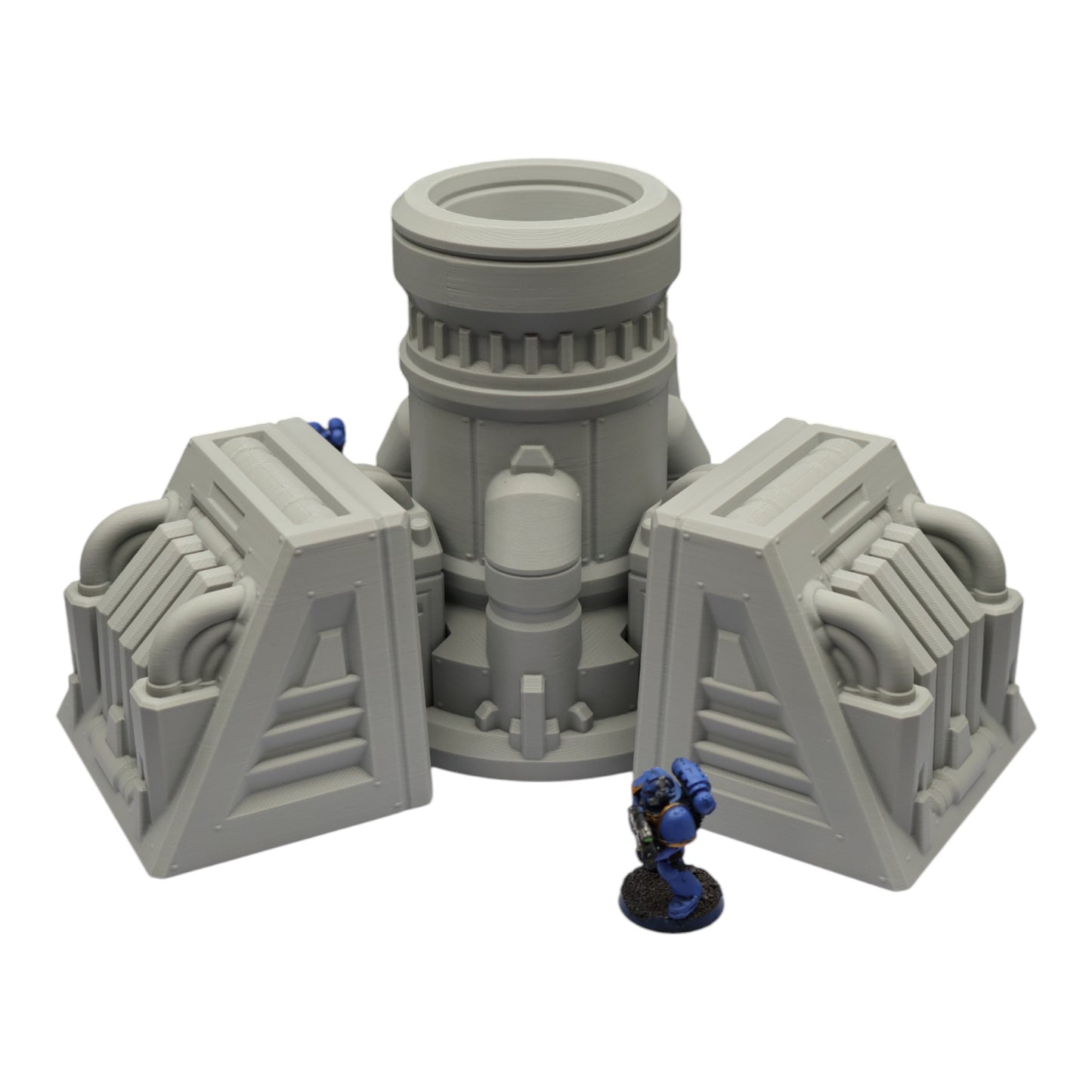 Wargaming 28mm scatter terrain scenery showing 3D-printed item that is compatible with games such as Warhammer 40K, Star Wars Legions, D+D, Dungeons and Dragons, Sci-Fi, Fantasy and other miniature tabletop games. Brand Jawar3d found at www.jawar3d.co.uk.