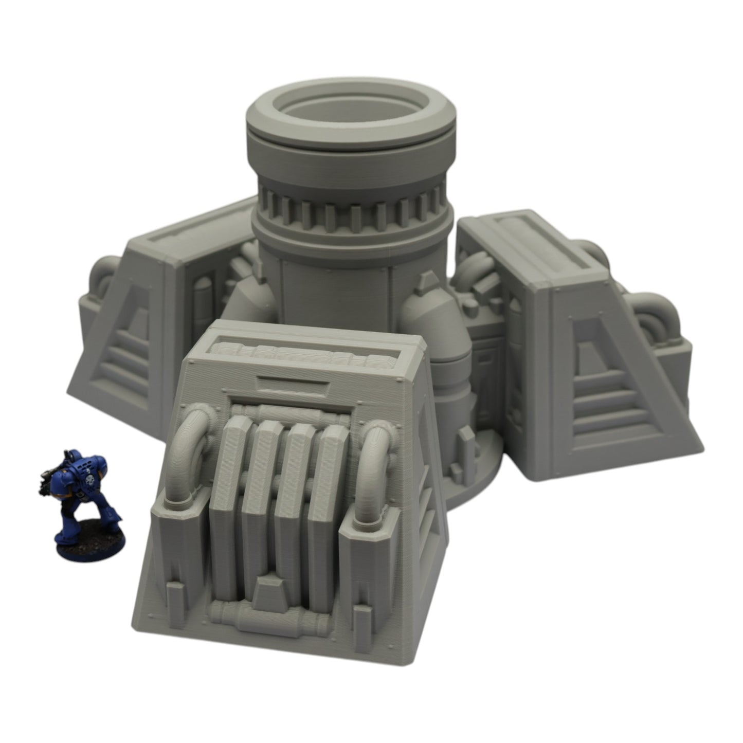 Wargaming 28mm scatter terrain scenery showing 3D-printed item that is compatible with games such as Warhammer 40K, Star Wars Legions, D+D, Dungeons and Dragons, Sci-Fi, Fantasy and other miniature tabletop games. Brand Jawar3d found at www.jawar3d.co.uk.
