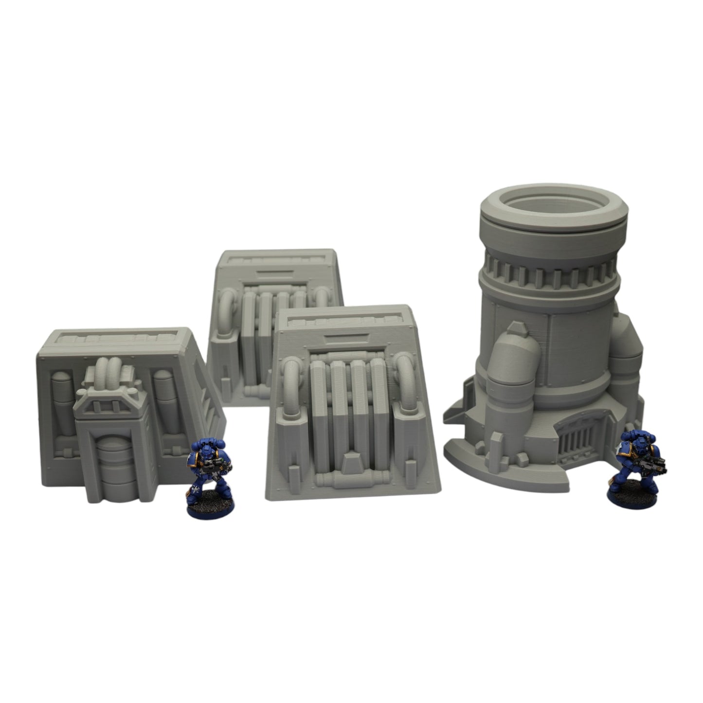 Wargaming 28mm scatter terrain scenery showing 3D-printed item that is compatible with games such as Warhammer 40K, Star Wars Legions, D+D, Dungeons and Dragons, Sci-Fi, Fantasy and other miniature tabletop games. Brand Jawar3d found at www.jawar3d.co.uk.