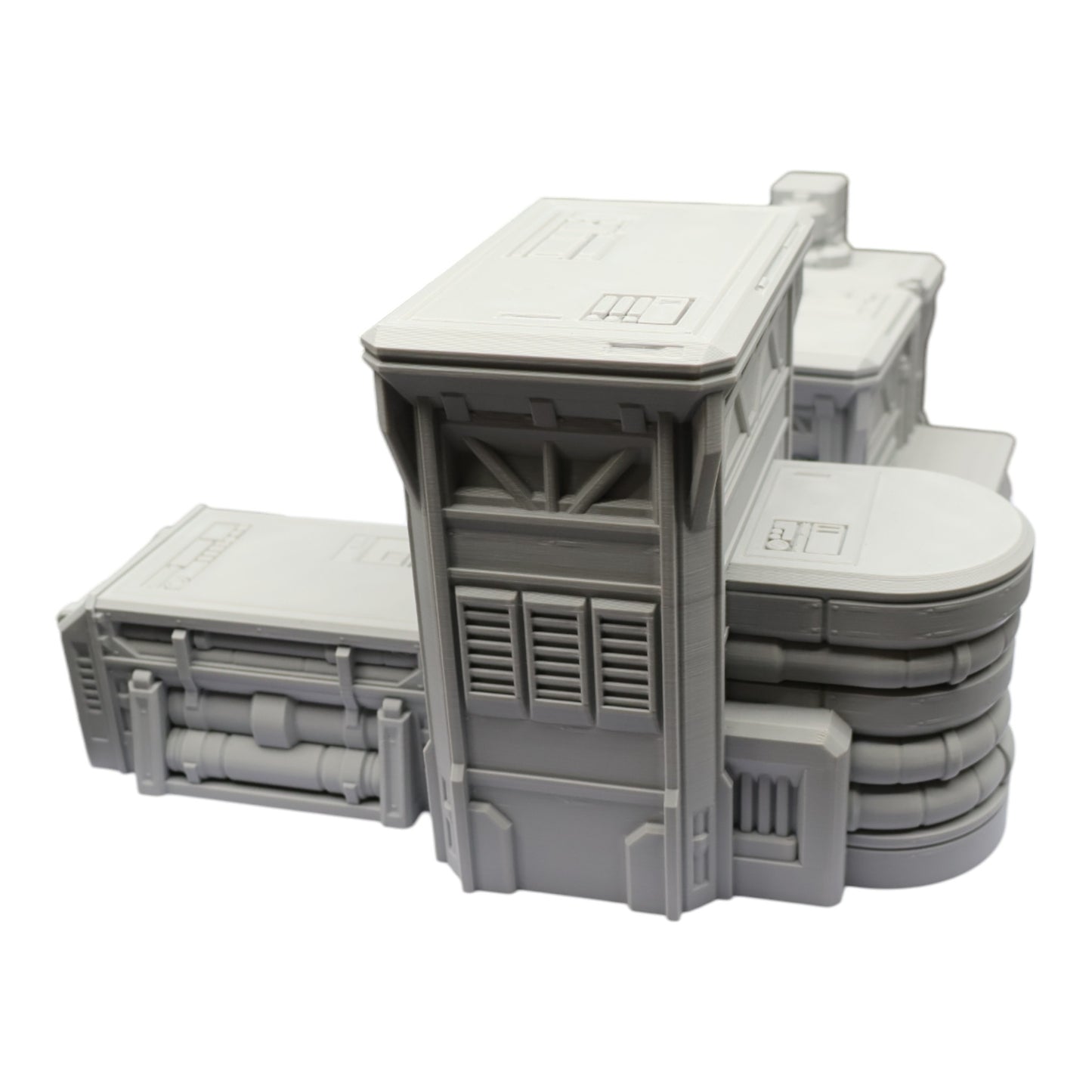 Wargaming 28mm scatter terrain scenery showing 3D-printed item that is compatible with games such as Warhammer 40K, Star Wars Legions, D+D, Dungeons and Dragons, Sci-Fi, Fantasy and other miniature tabletop games. Brand Jawar3d found at www.jawar3d.co.uk.