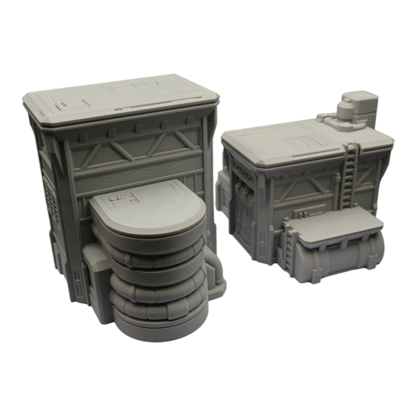 Wargaming 28mm scatter terrain scenery showing 3D-printed item that is compatible with games such as Warhammer 40K, Star Wars Legions, D+D, Dungeons and Dragons, Sci-Fi, Fantasy and other miniature tabletop games. Brand Jawar3d found at www.jawar3d.co.uk.
