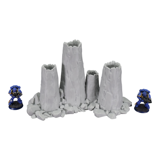 Wargaming 28mm scatter terrain scenery showing 3D-printed item that is compatible with games such as Warhammer 40K, Star Wars Legions, D+D, Dungeons and Dragons, Sci-Fi, Fantasy and other miniature tabletop games. Brand Jawar3d found at www.jawar3d.co.uk.