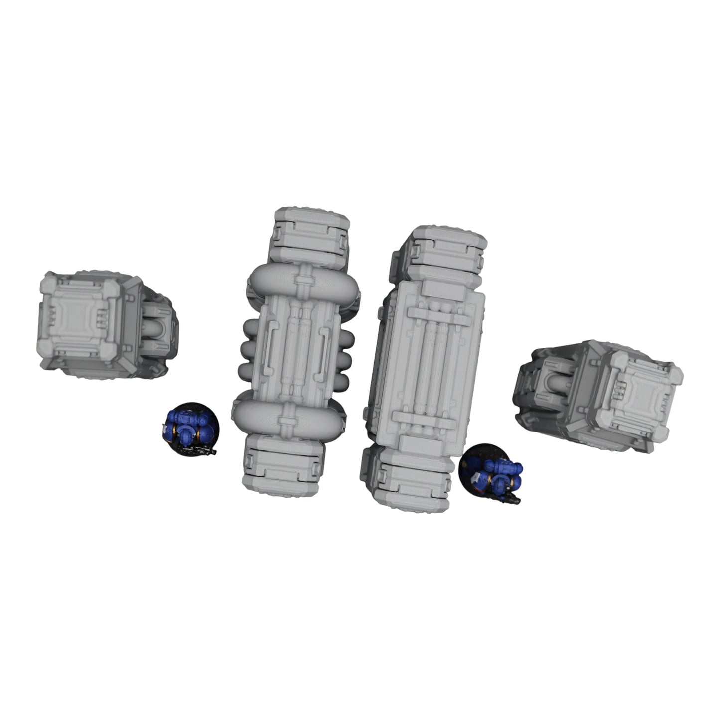 Wargaming 28mm scatter terrain scenery showing 3D-printed item that is compatible with games such as Warhammer 40K, Star Wars Legions, D+D, Dungeons and Dragons, Sci-Fi, Fantasy and other miniature tabletop games. Brand Jawar3d found at www.jawar3d.co.uk.