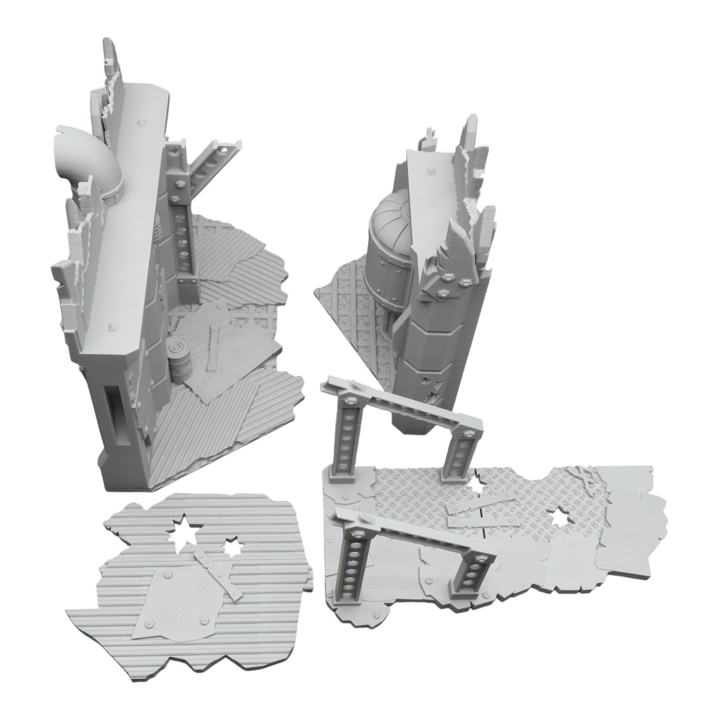 Wargaming 28mm scatter terrain scenery showing 3D-printed item that is compatible with games such as Warhammer 40K, Star Wars Legions, D+D, Dungeons and Dragons, Sci-Fi, Fantasy and other miniature tabletop games. Brand Jawar3d found at www.jawar3d.co.uk.