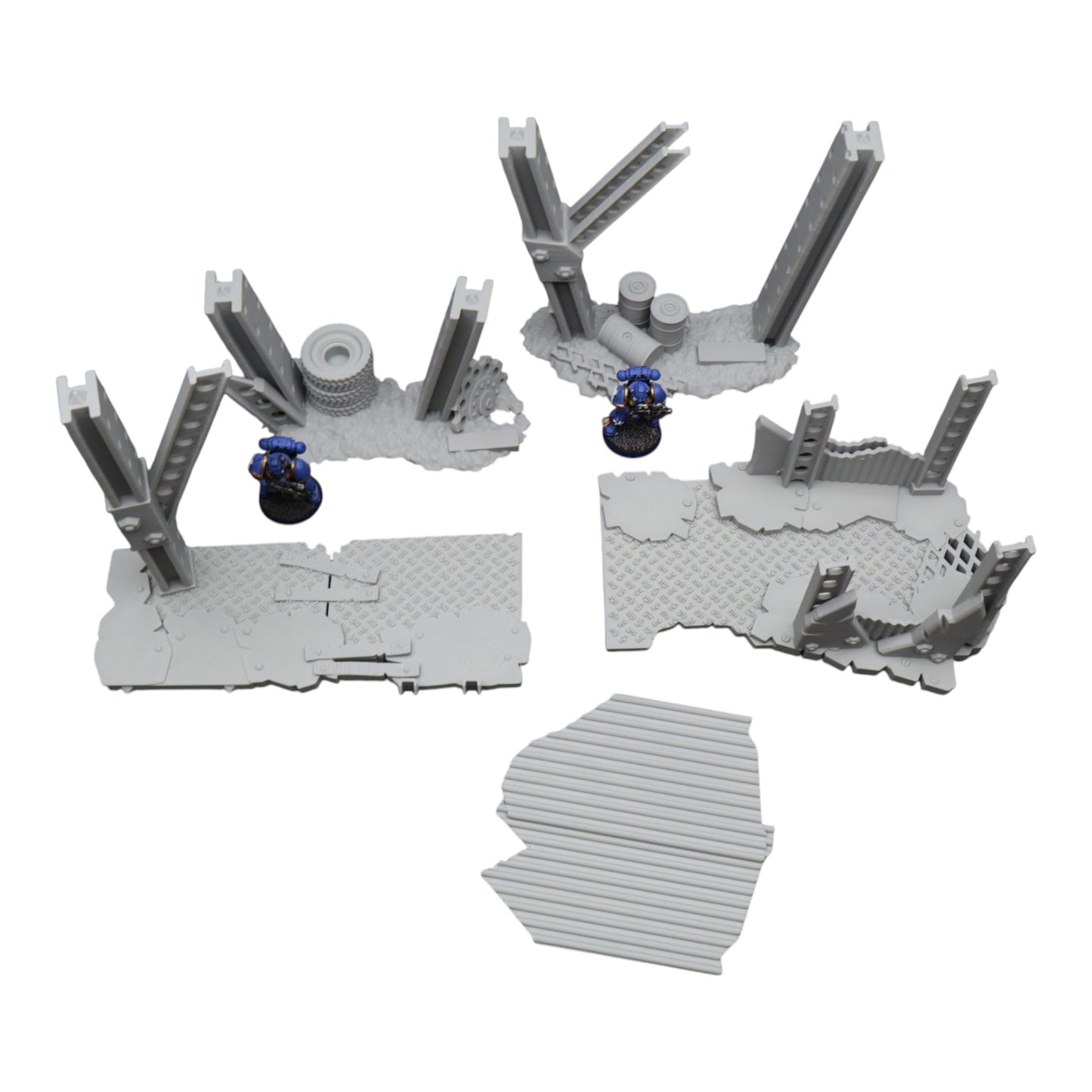 Wargaming 28mm scatter terrain scenery showing 3D-printed item that is compatible with games such as Warhammer 40K, Star Wars Legions, D+D, Dungeons and Dragons, Sci-Fi, Fantasy and other miniature tabletop games. Brand Jawar3d found at www.jawar3d.co.uk.